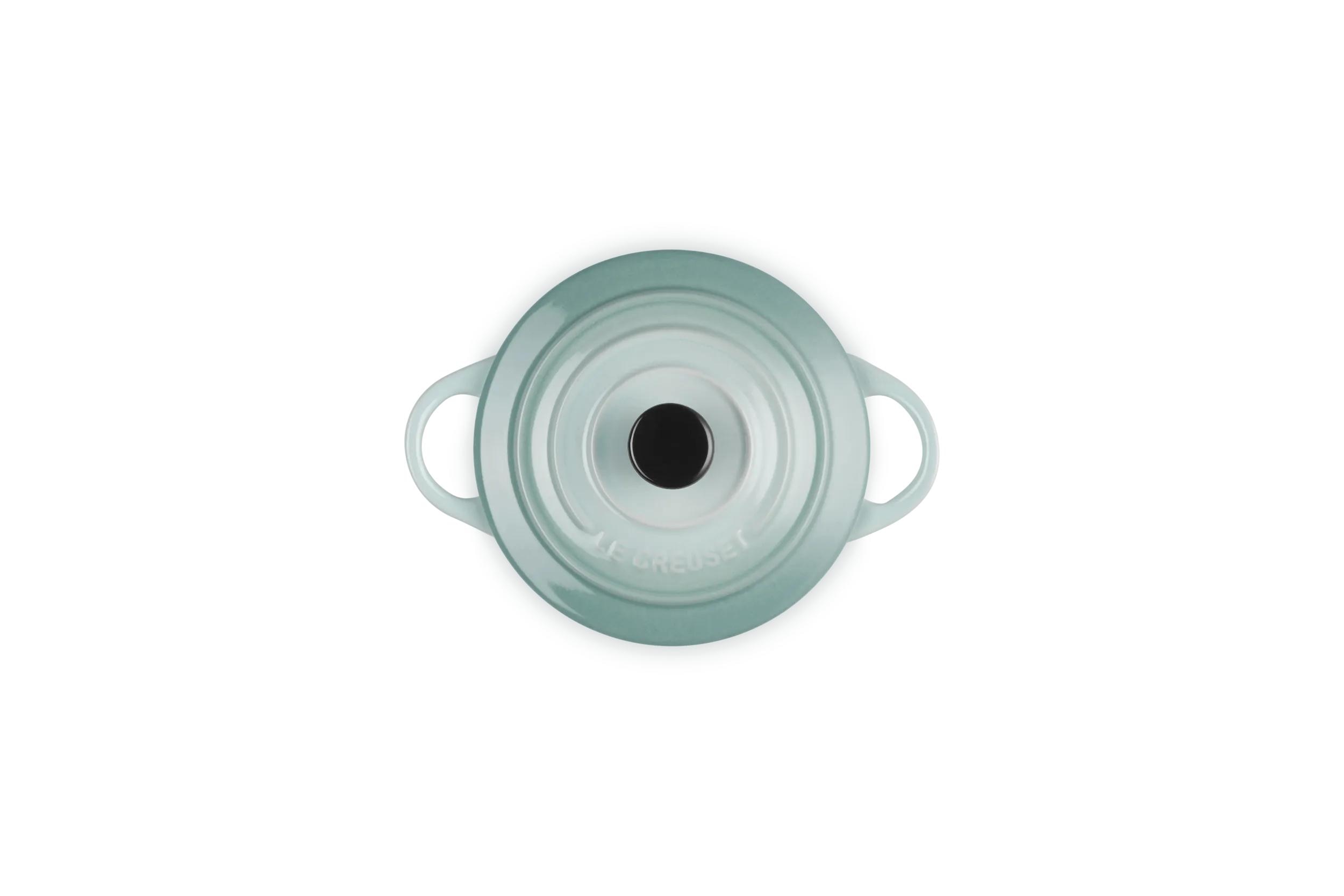 Mini cocotte cerámica de gres Le Creuset - Verde claro Verde claro-4