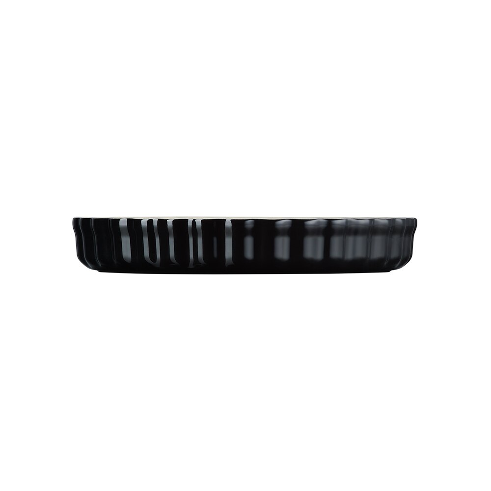Molde tarta de cerámica de gres Le Creuset - Negro 28 cm Negro-2