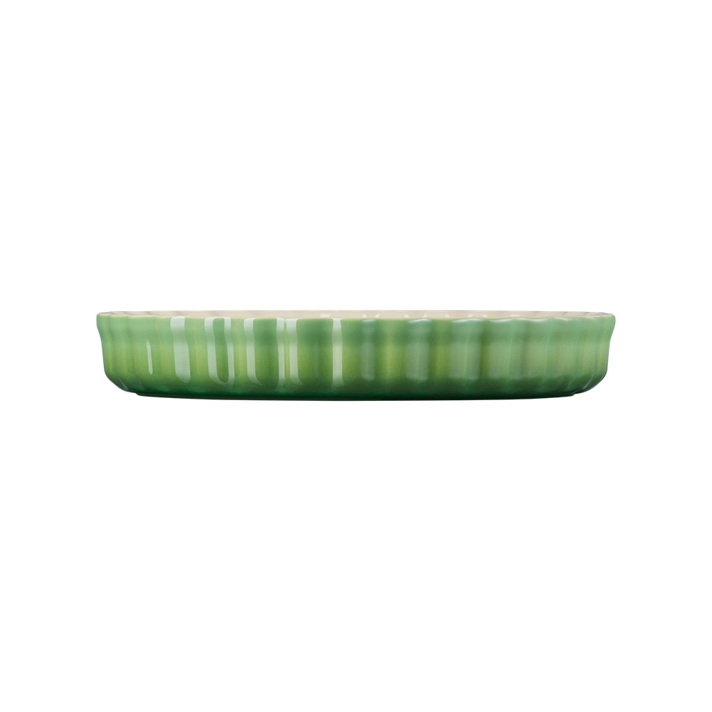 Molde tarta de cerámica de gres Le Creuset - Verde 28 cm Verde-2