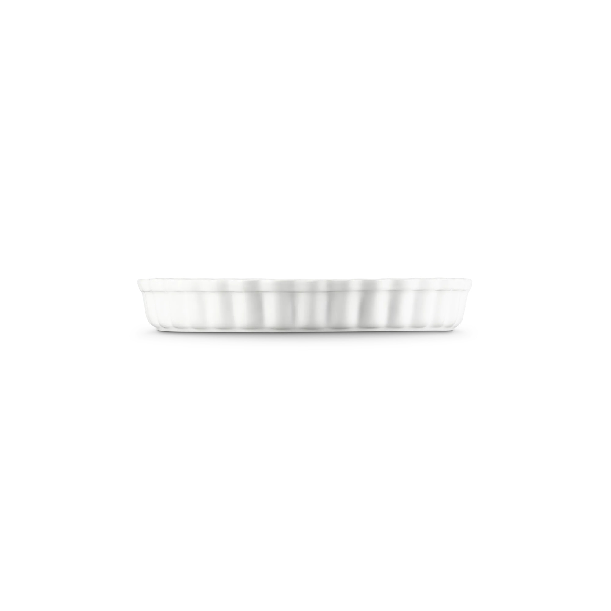Molde tarta de cerámica de gres Le Creuset - Blanco 28 cm Blanco-3