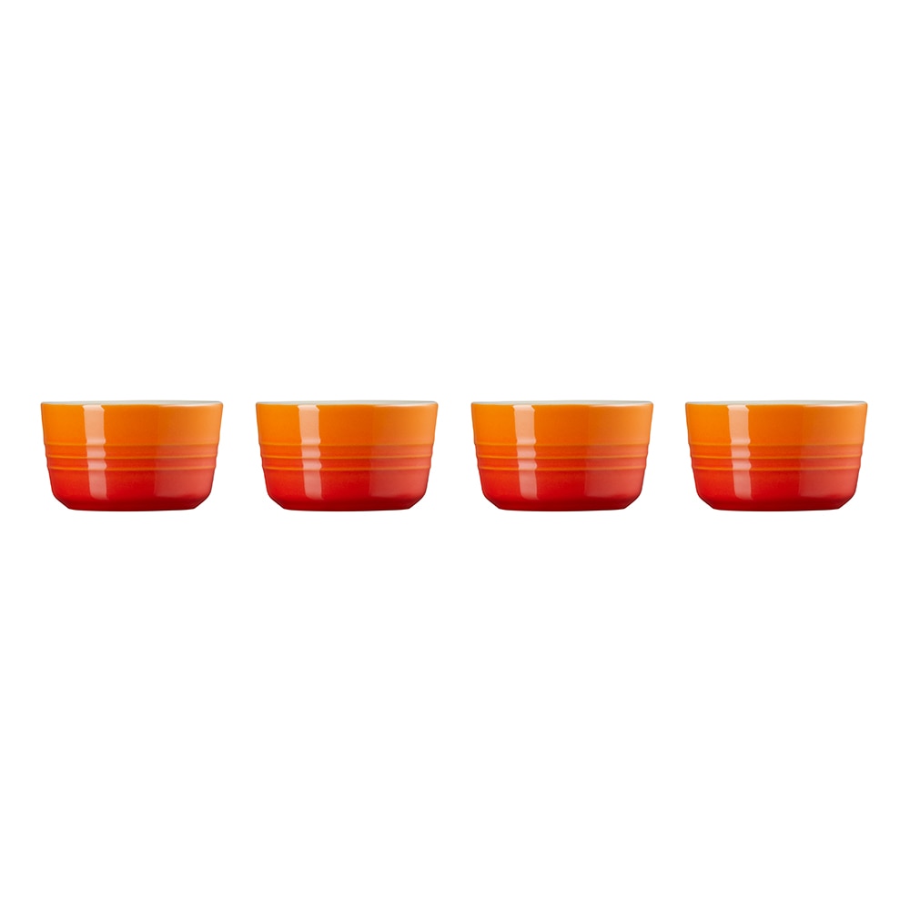Set de 4 mini ramekines de cerámica de gres Le Creuset - Volcánico Volcánico-1