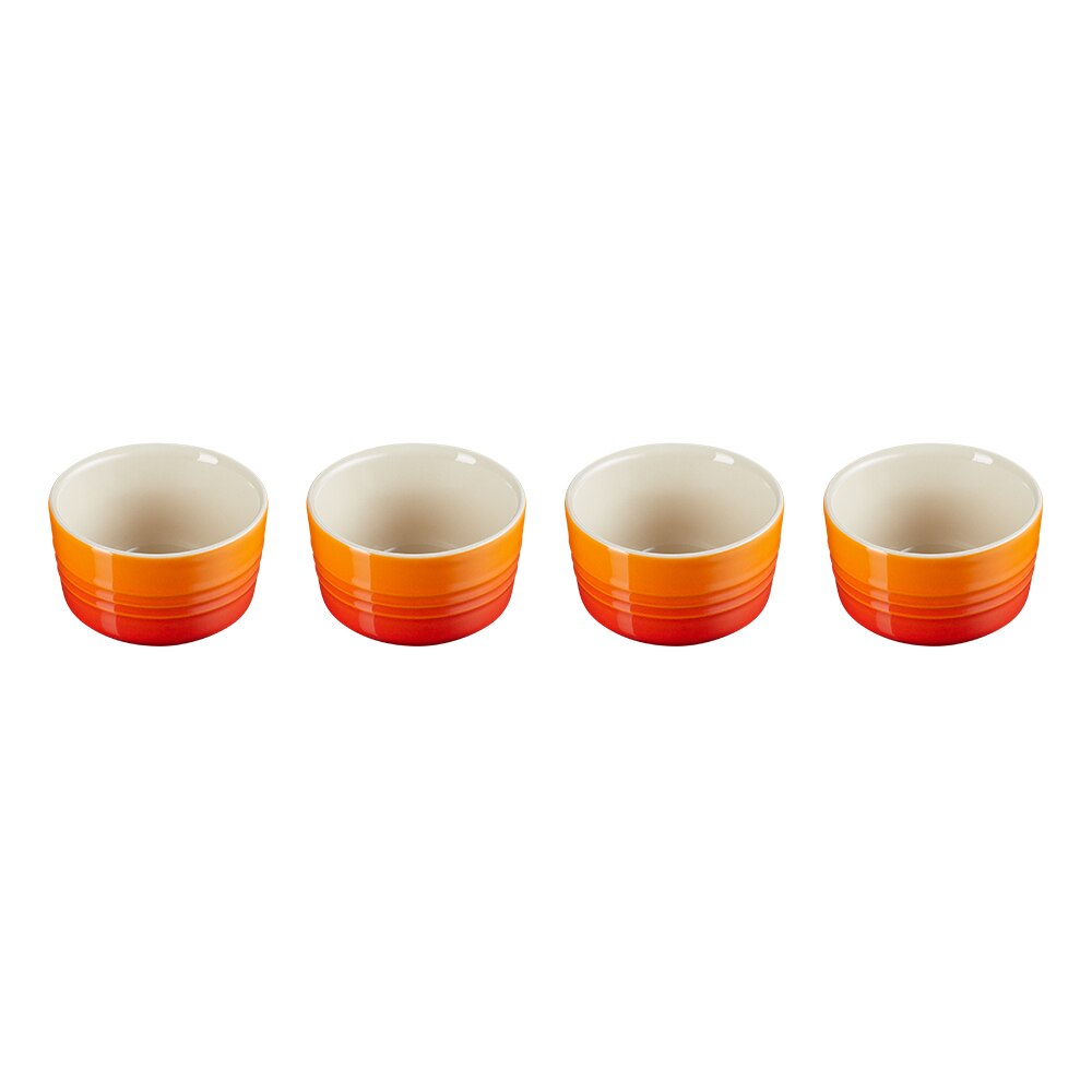 Set de 4 mini ramekines de cerámica de gres Le Creuset - Volcánico Volcánico-2