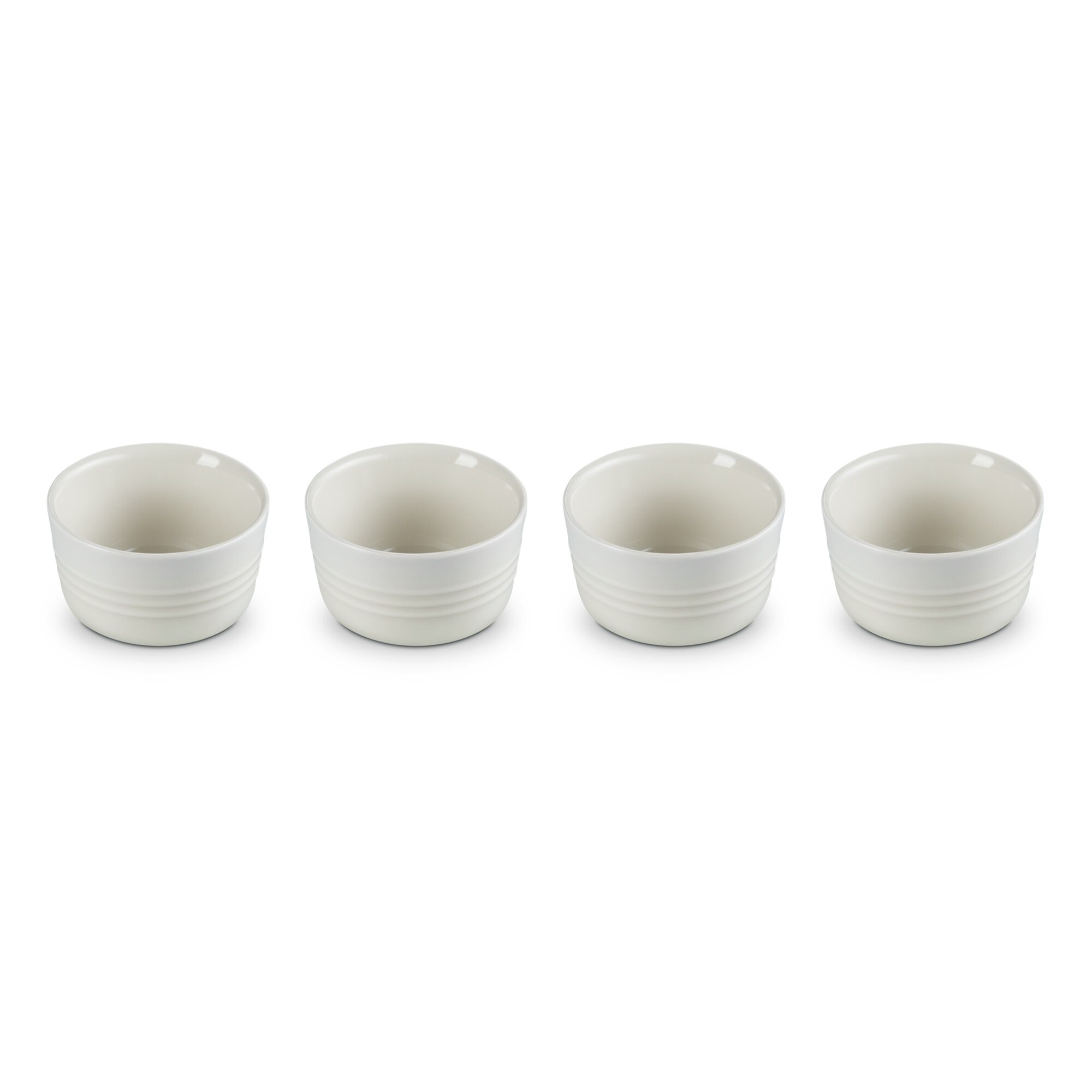 Set de 4 mini ramekines de cerámica de gres Le Creuset - Merengue Merengue-2