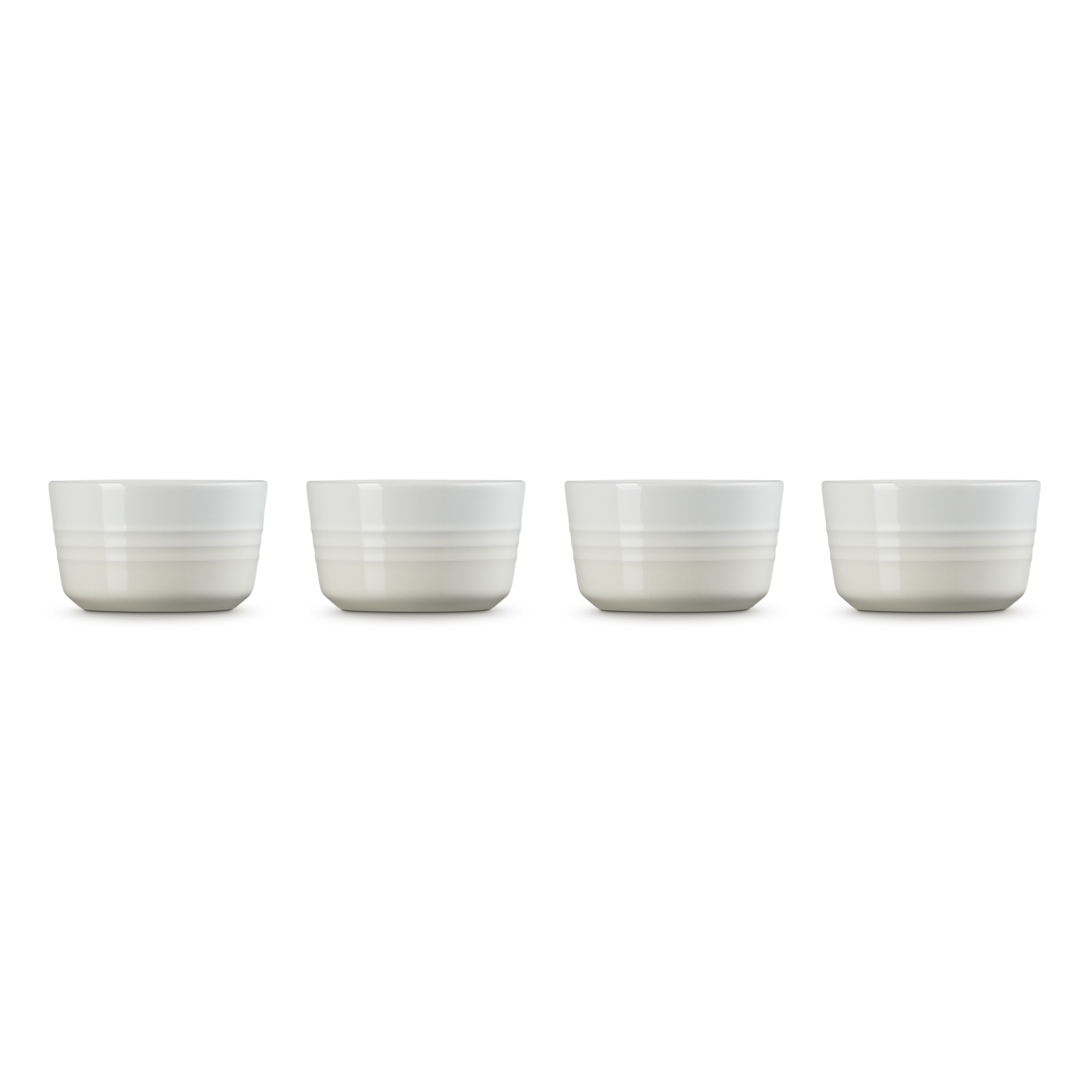 Set de 4 mini ramekines de cerámica de gres Le Creuset - Merengue Merengue-3
