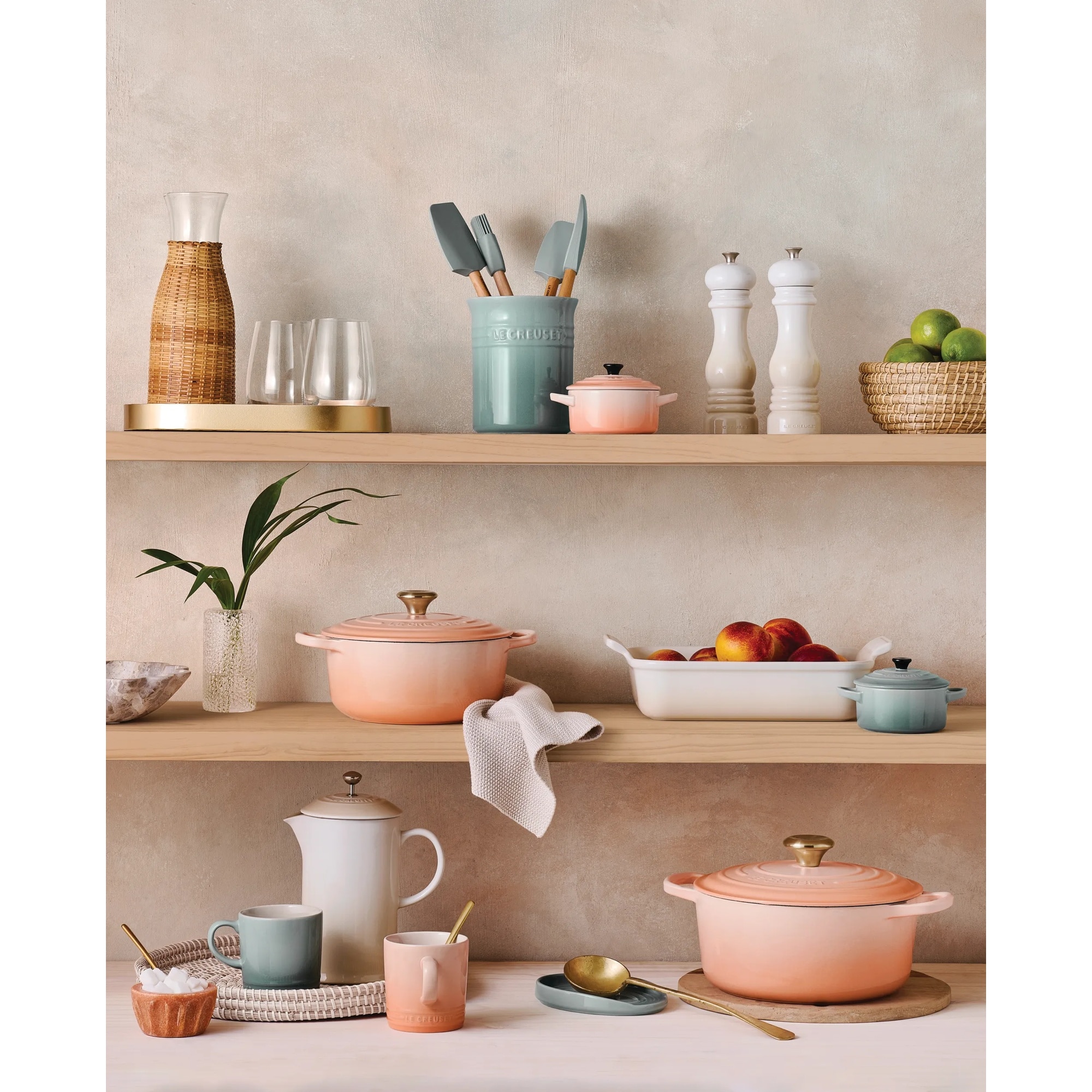 Reposa cuchara ovalada Le Creuset - Verde claro Verde claro-4