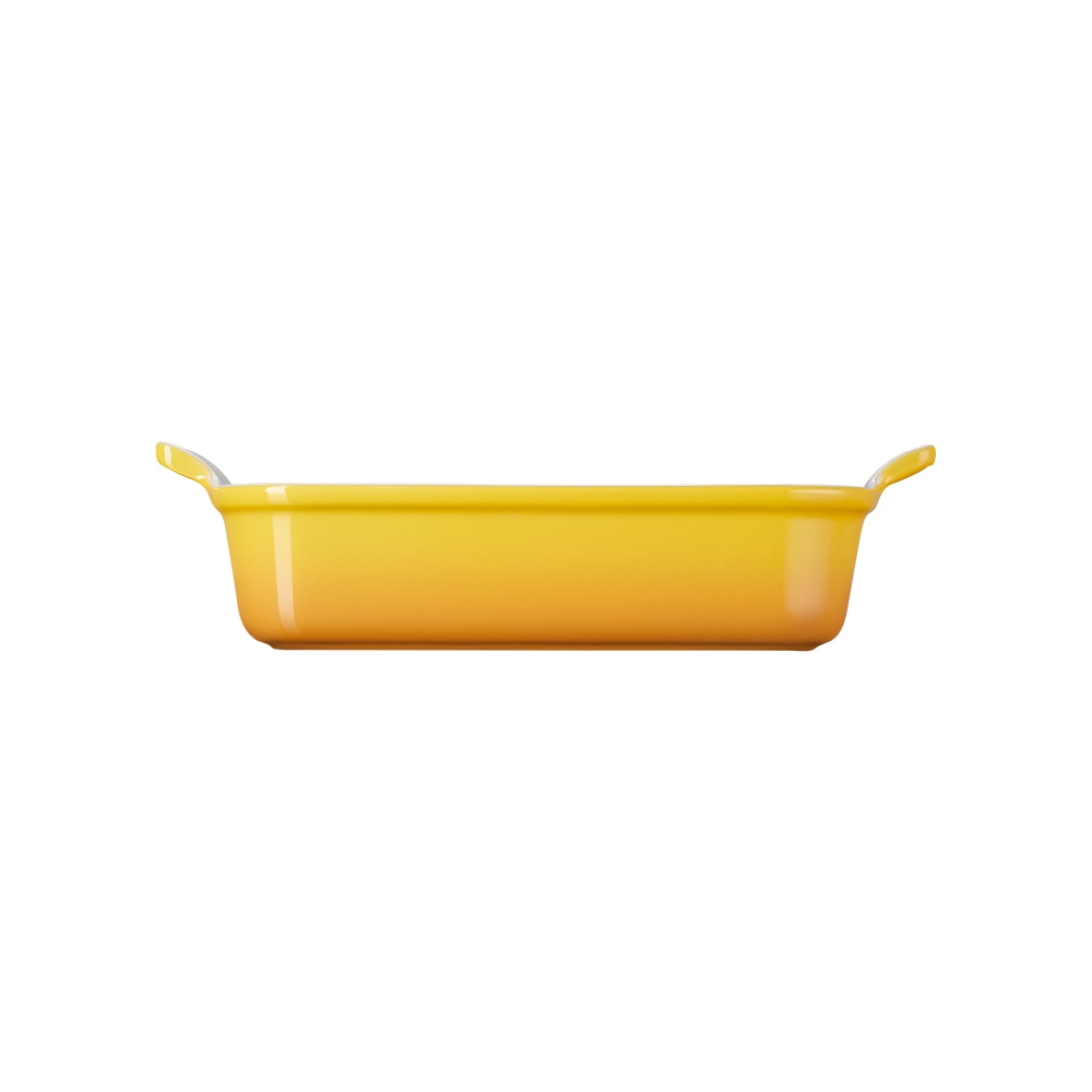 Bandeja rectangular Heritage de cerámica de gres Le Creuset - Mostaza 19 cm Mostaza-2