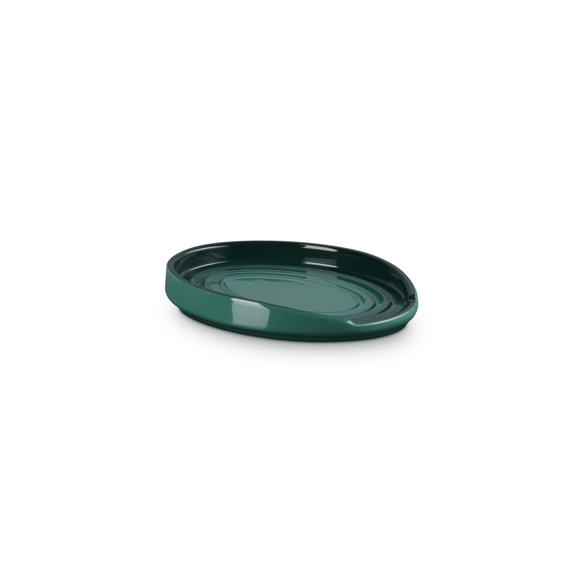 Reposa cuchara ovalada Le Creuset - Verde Verde-1