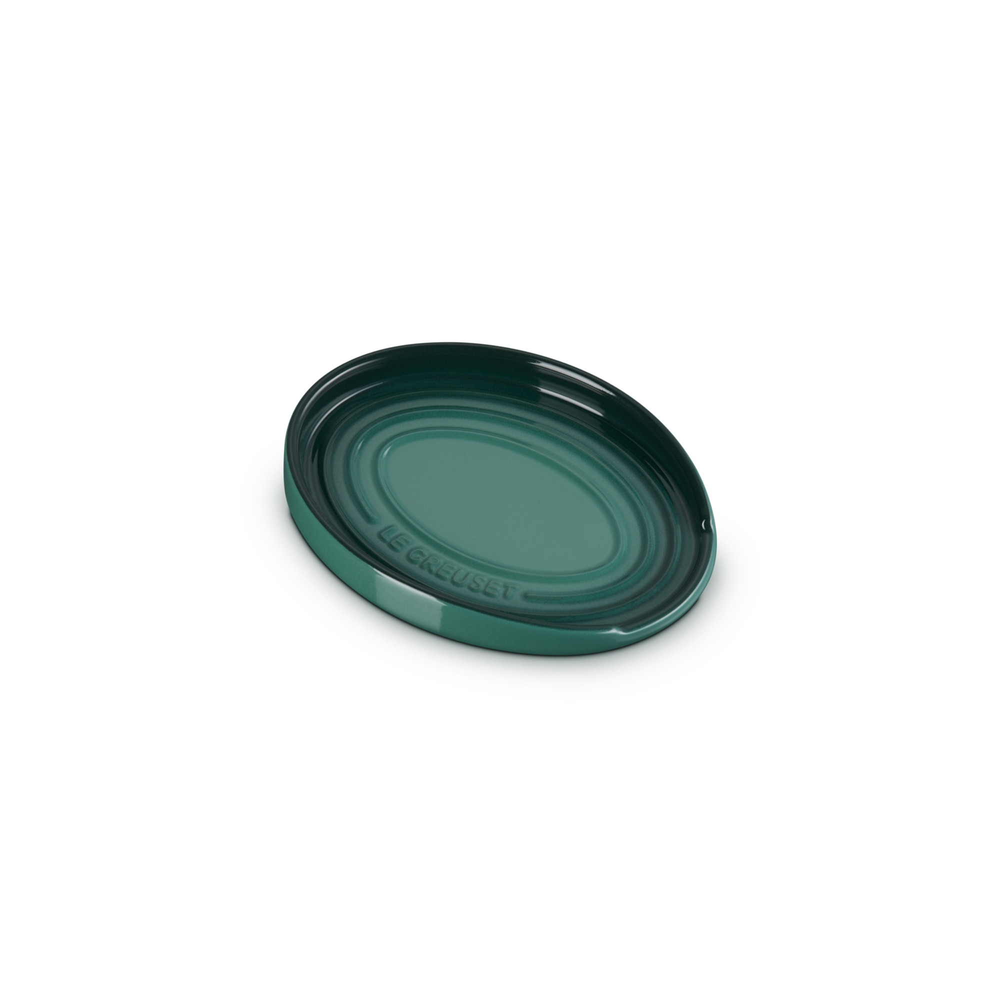 Reposa cuchara ovalada Le Creuset - Verde Verde-2