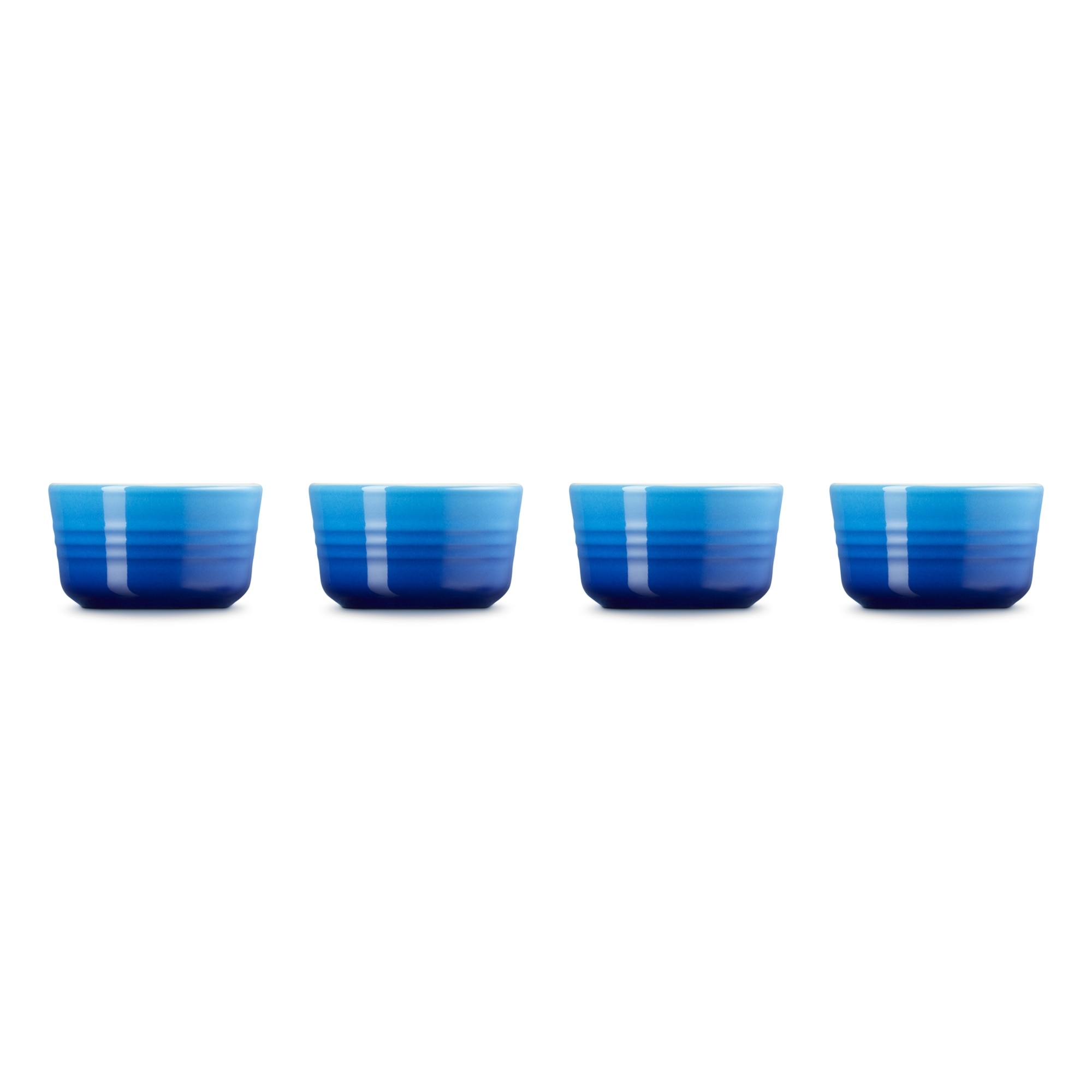 Set de 4 mini ramekines de cerámica de gres Le Creuset - Azulón Azulón-3