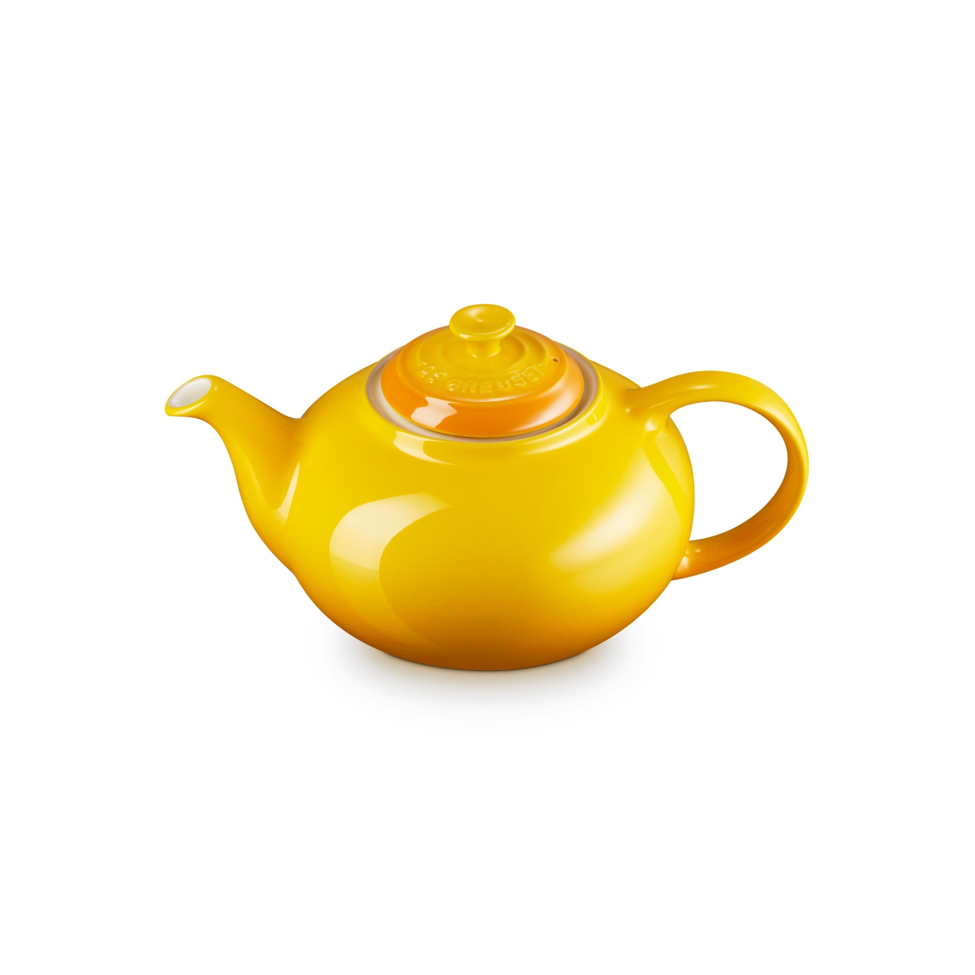 Tetera clásica de cerámica gres Le Creuset - Mostaza Mostaza-2