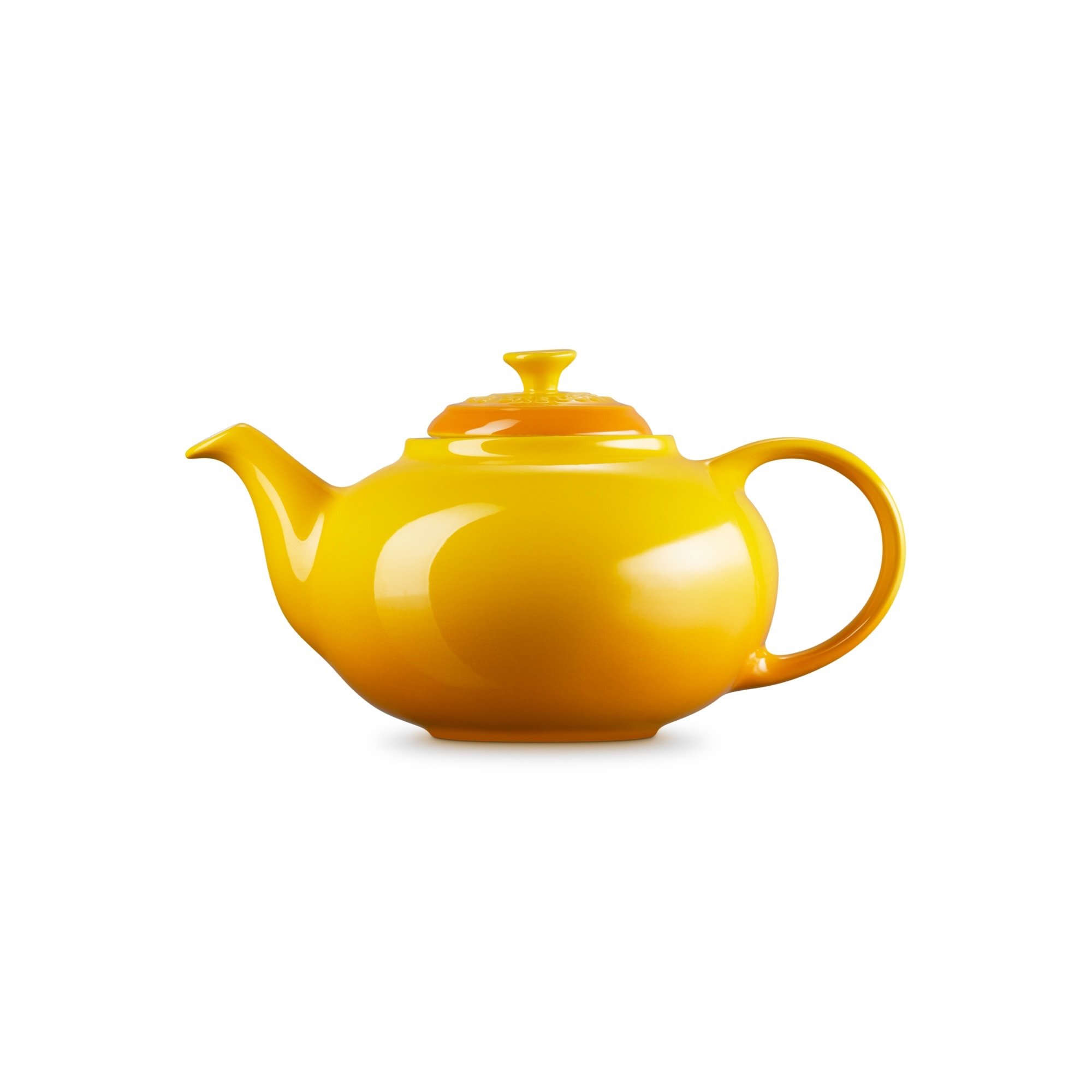 Tetera clásica de cerámica gres Le Creuset - Mostaza Mostaza-3