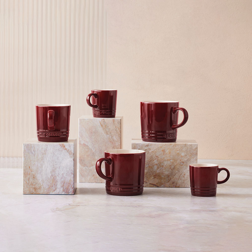 Taza de desayuno London Le Creuset - Lila 350ml Marrón-5