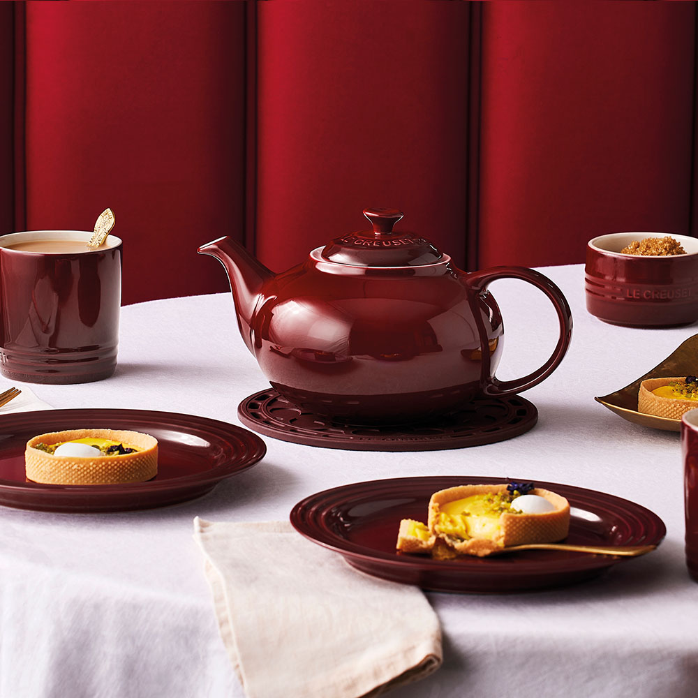 Tetera clásica de cerámica gres Le Creuset - Marrón Marrón-4