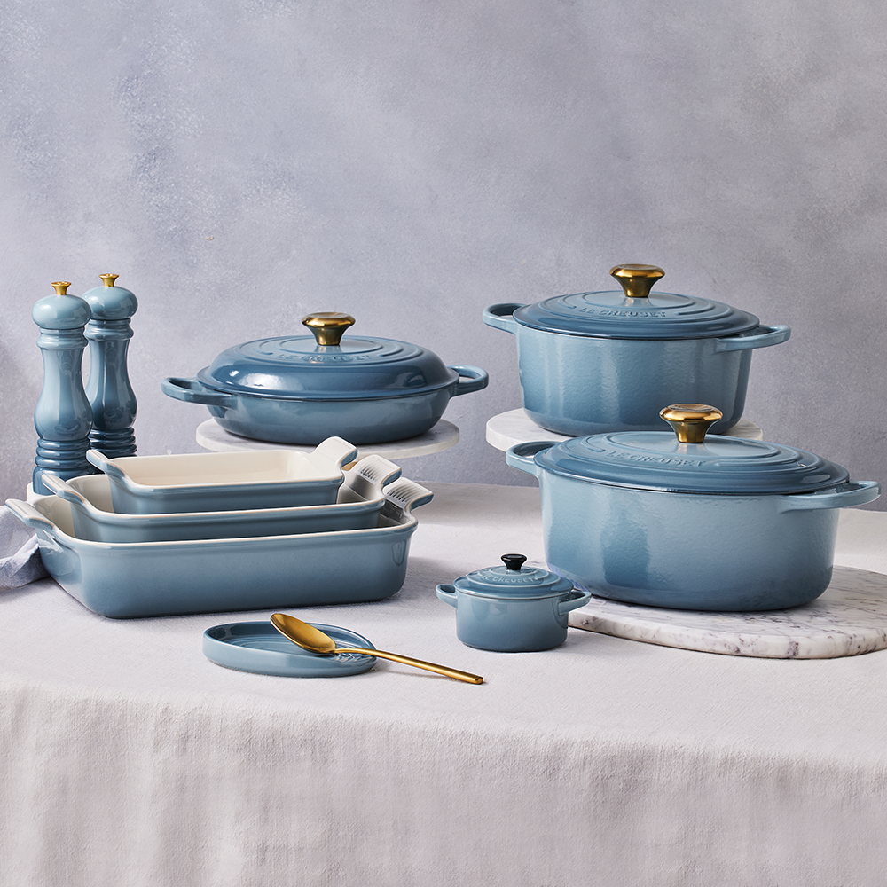 Reposa cuchara ovalada Le Creuset - Azul claro Azul claro-3