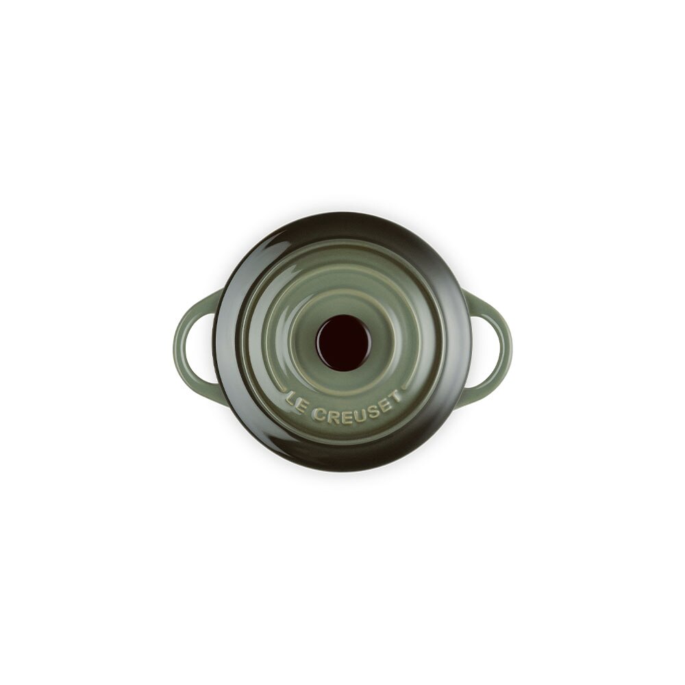 Mini cocotte cerámica de gres Le Creuset - Verde piedra Verde piedra-3