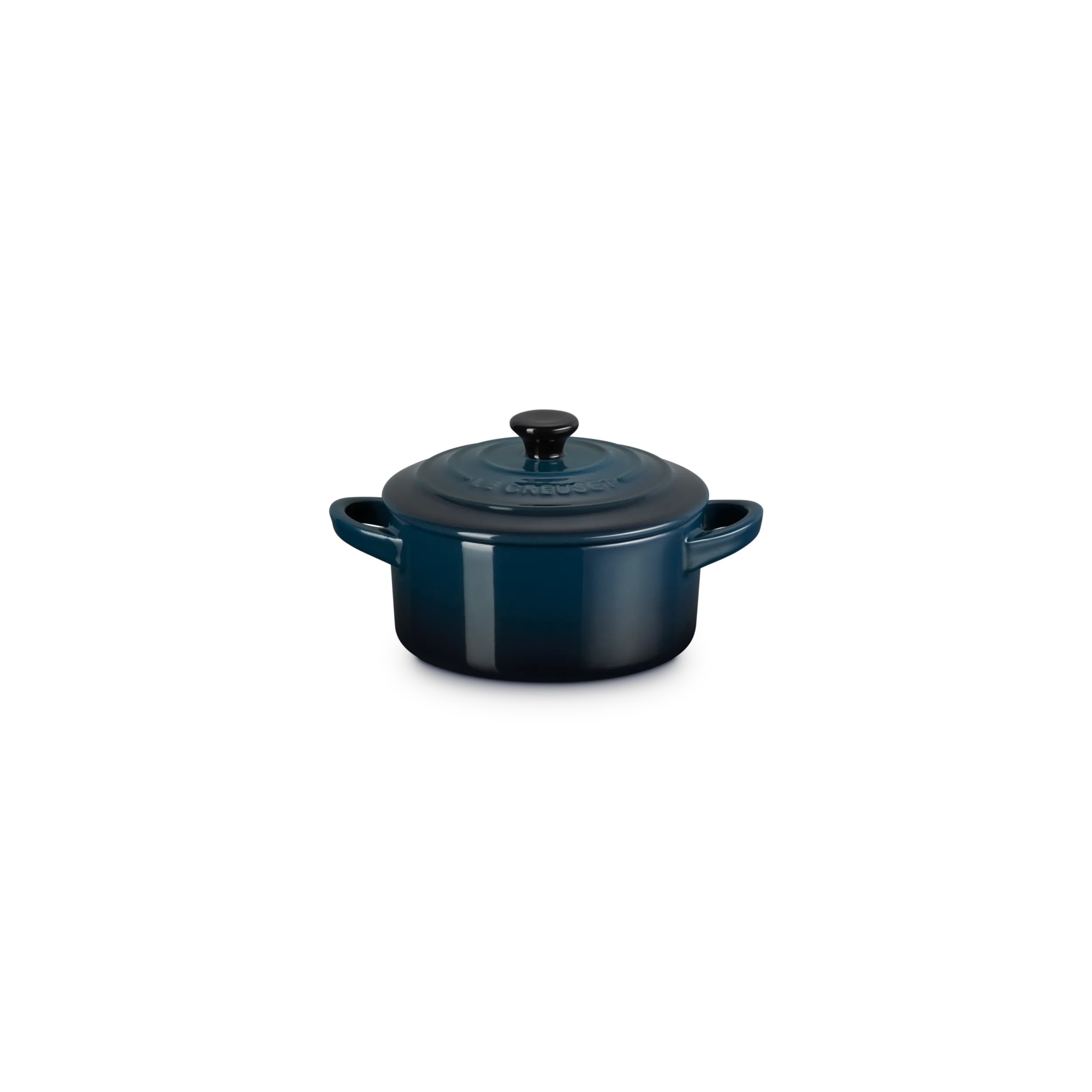 Mini cocotte cerámica de gres Le Creuset - Azul oscuro Azul oscuro-1