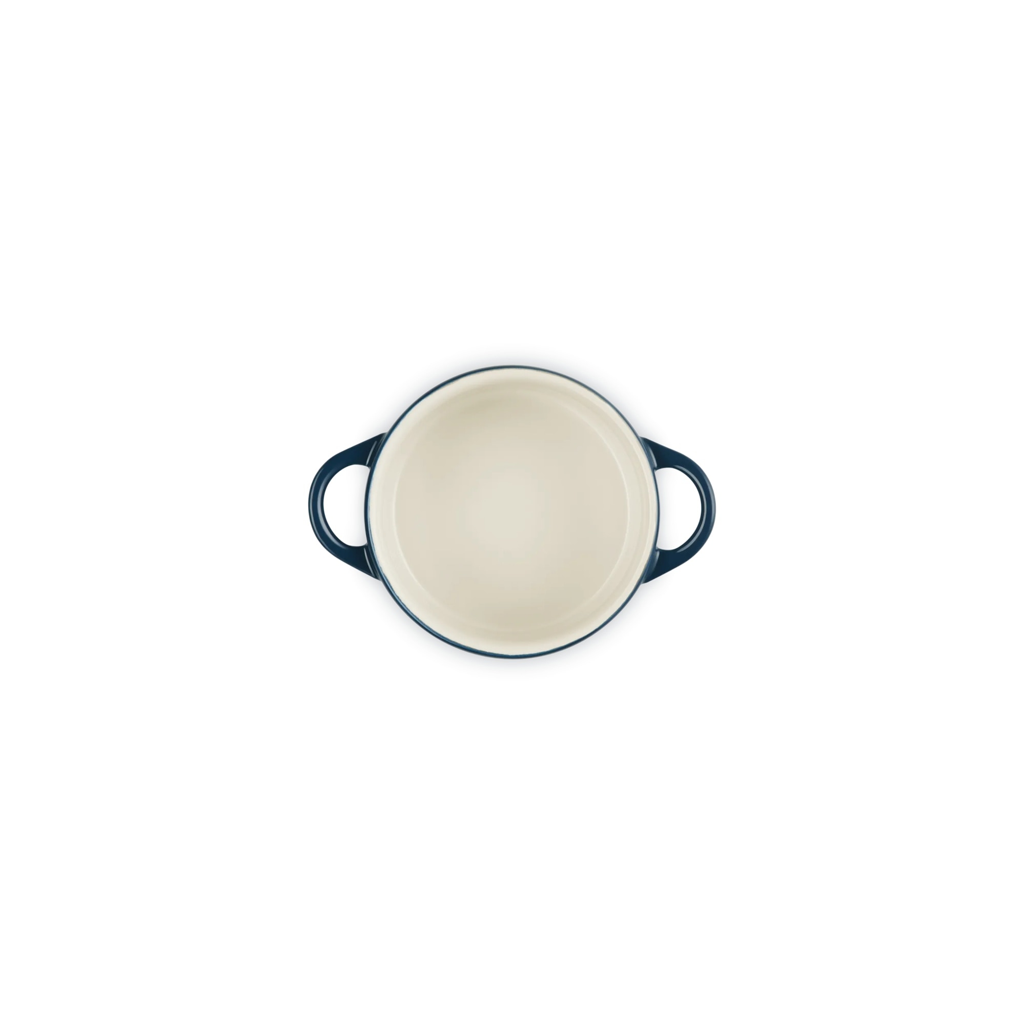 Mini cocotte cerámica de gres Le Creuset - Azul oscuro Azul oscuro-5