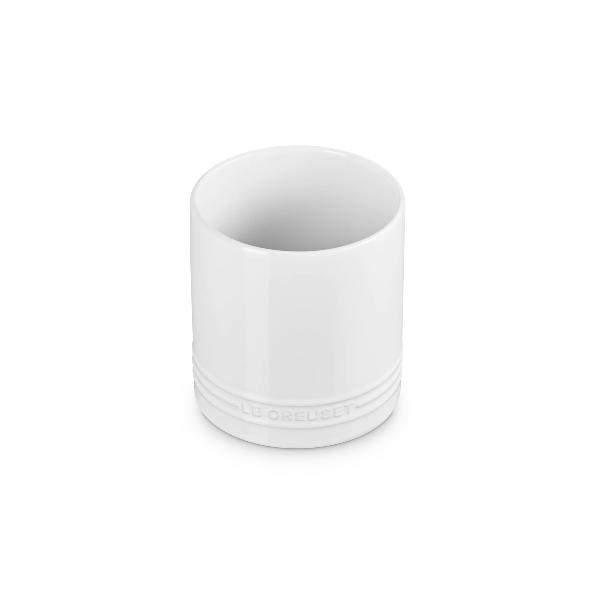 Bote para espátulas de cerámica de gres Le Creuset - Blanco Blanco-2