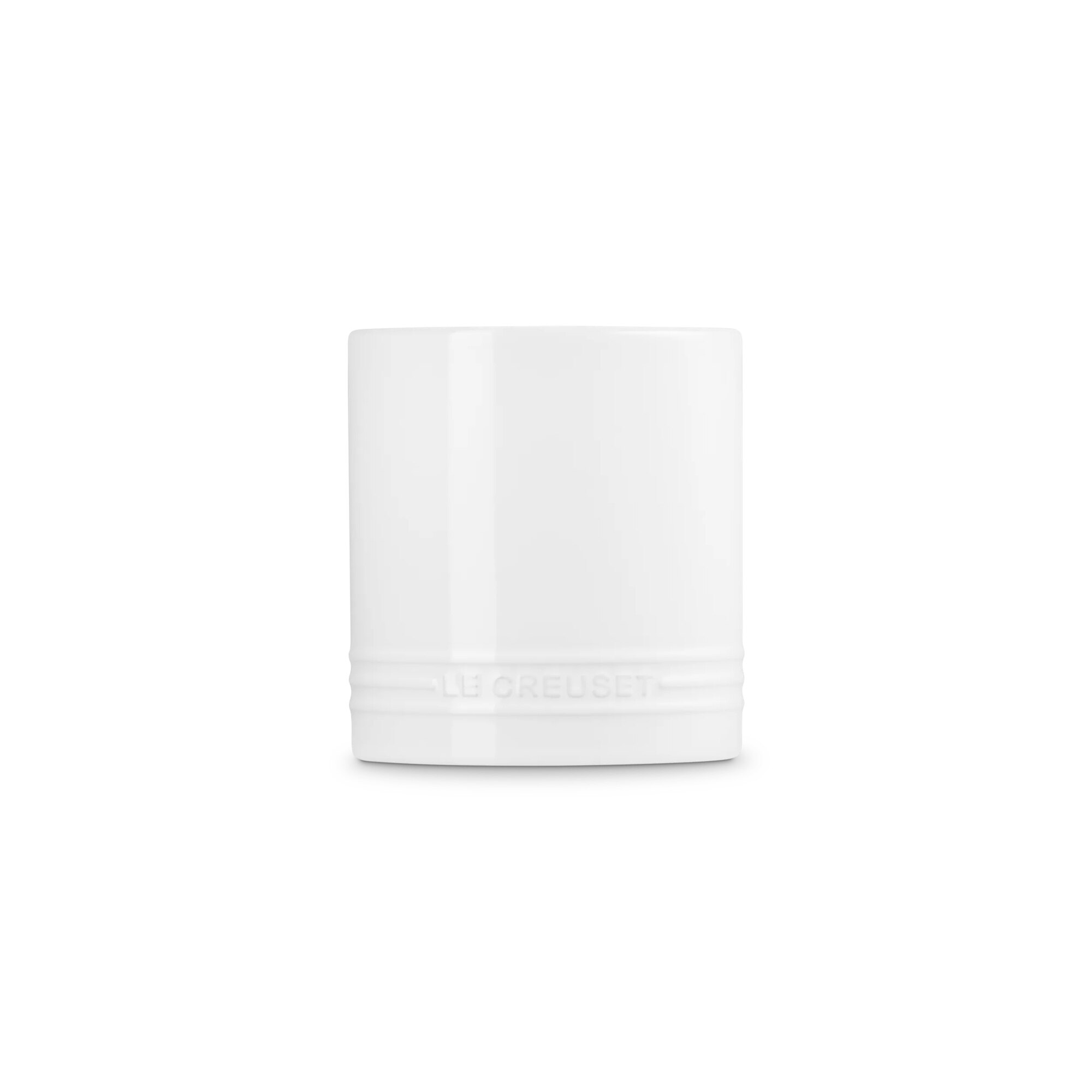 Bote para espátulas de cerámica de gres Le Creuset - Blanco Blanco-3