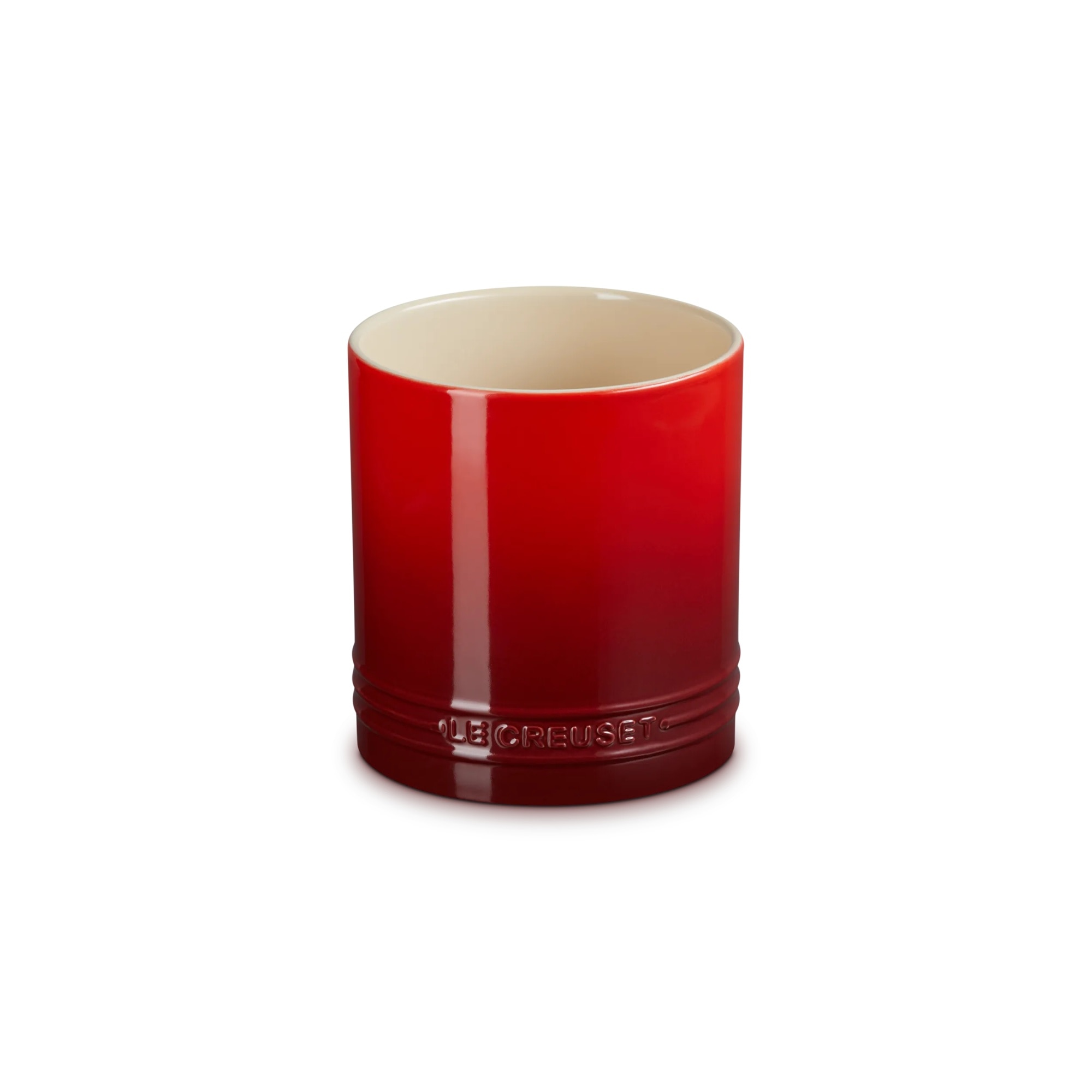 Bote para espátulas de cerámica de gres Le Creuset - Cereza Cereza-1