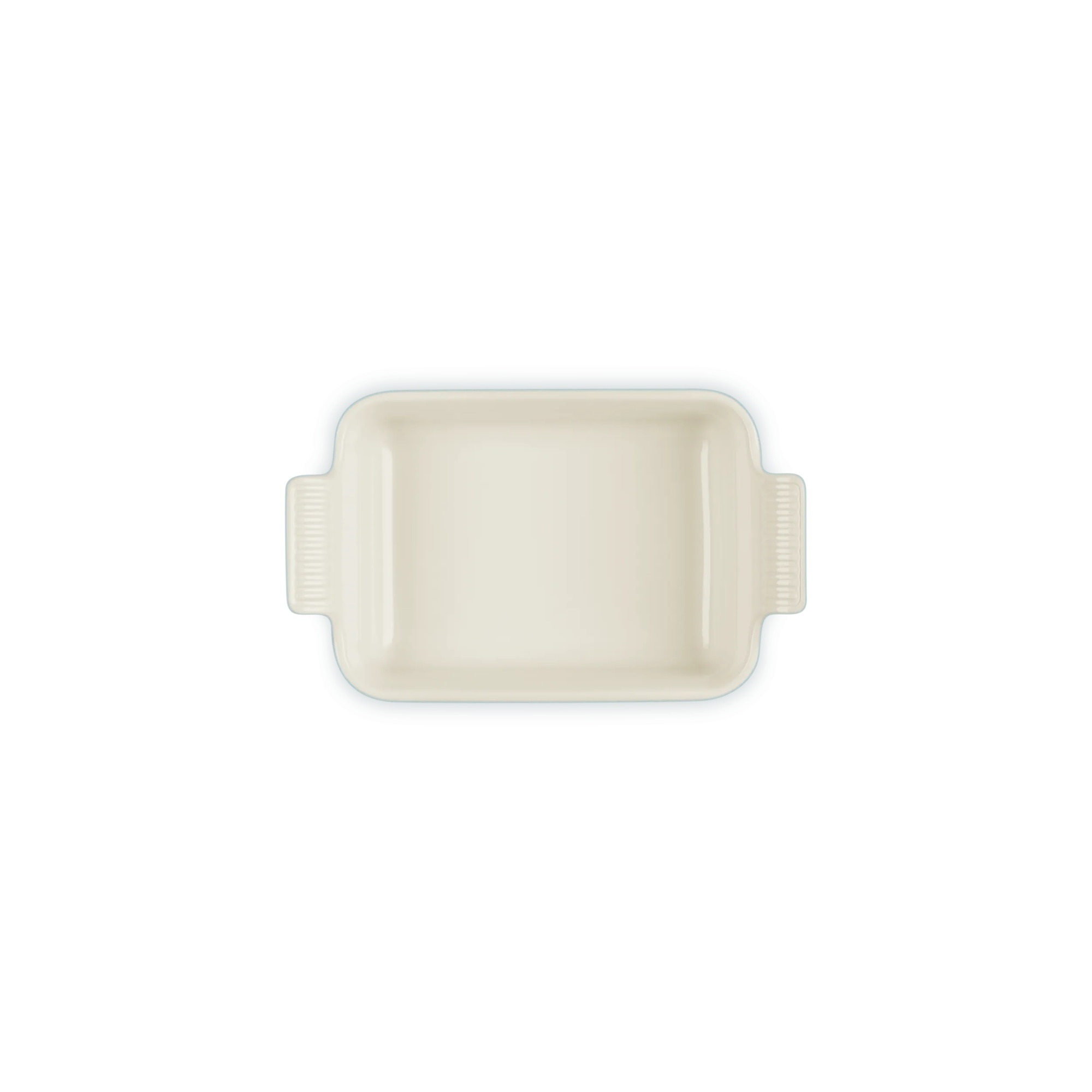 Bandeja rectangular Heritage de cerámica de gres Le Creuset - Verde claro 19 cm Verde claro-3