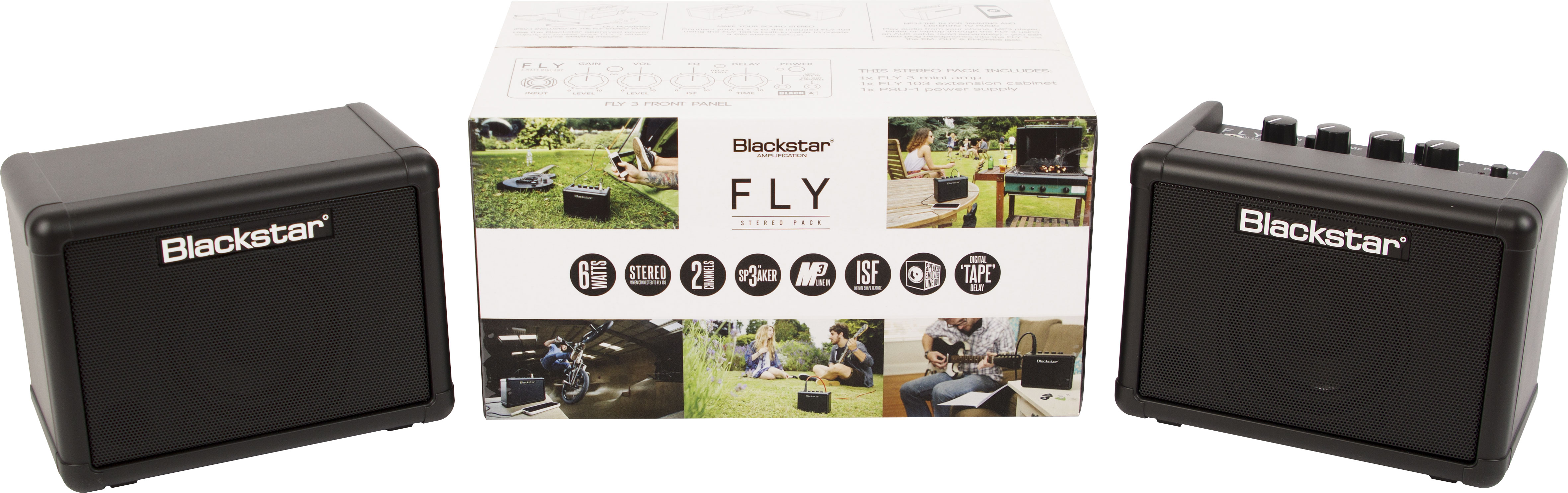 Blackstar - Amplificador Combo Para Guitarra Blackstar Fly Stereo Pack.