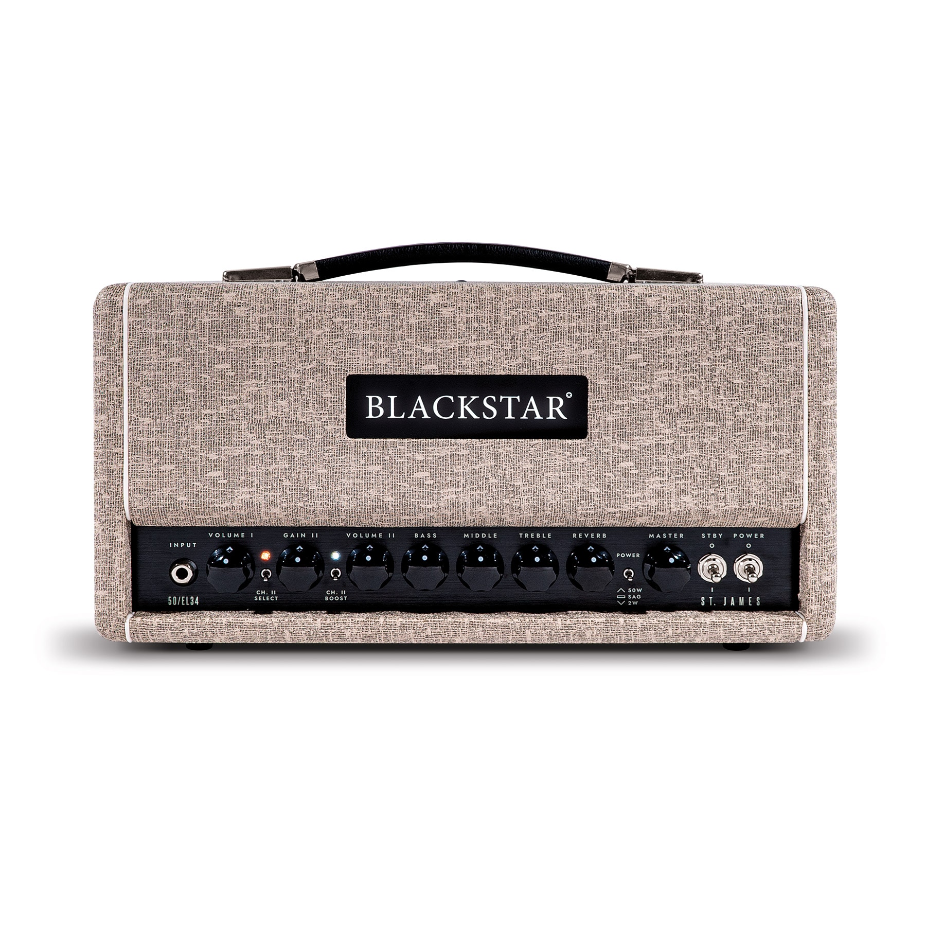 Imagen 0 de Amplificador cabezal a válvulas Blackstar St. James 50 EL34H - Fawn Marrón