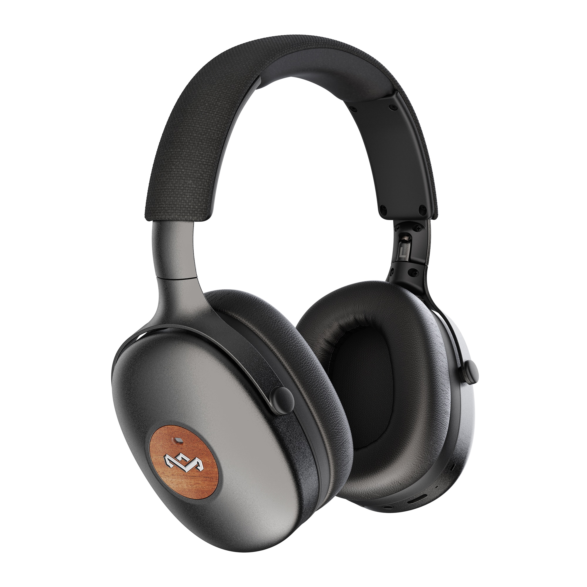 Auricular de diadema de The House of Marley Positive Vibration XL ANC cancelacion de sonido - Negro Negro-3