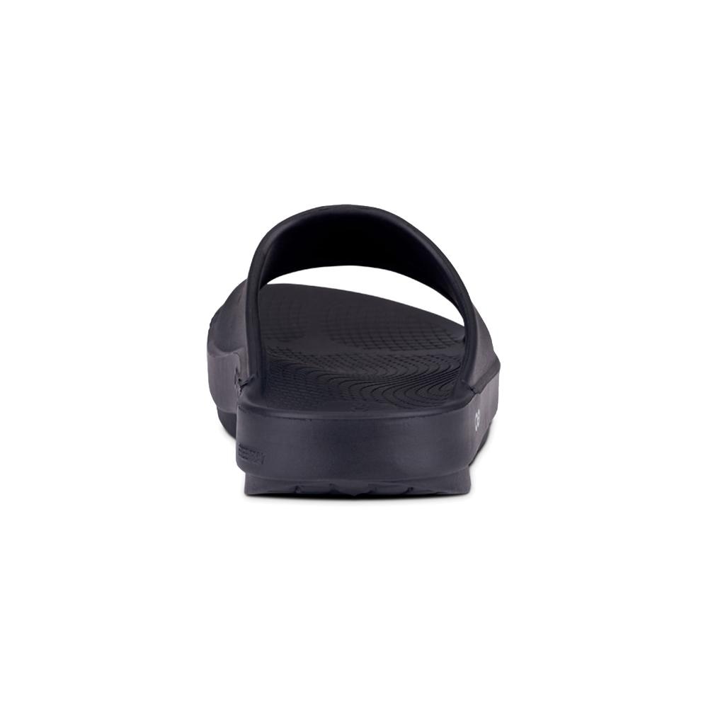 Sandalias de recuperación unisex Ooahh Oofos - Negro Negro-5
