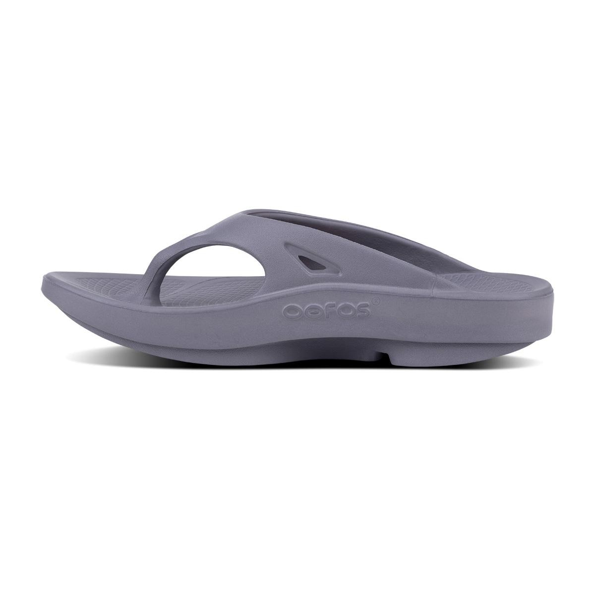 Sandalias de recuperación unisex Ooriginal Oofos - Gris Gris-4