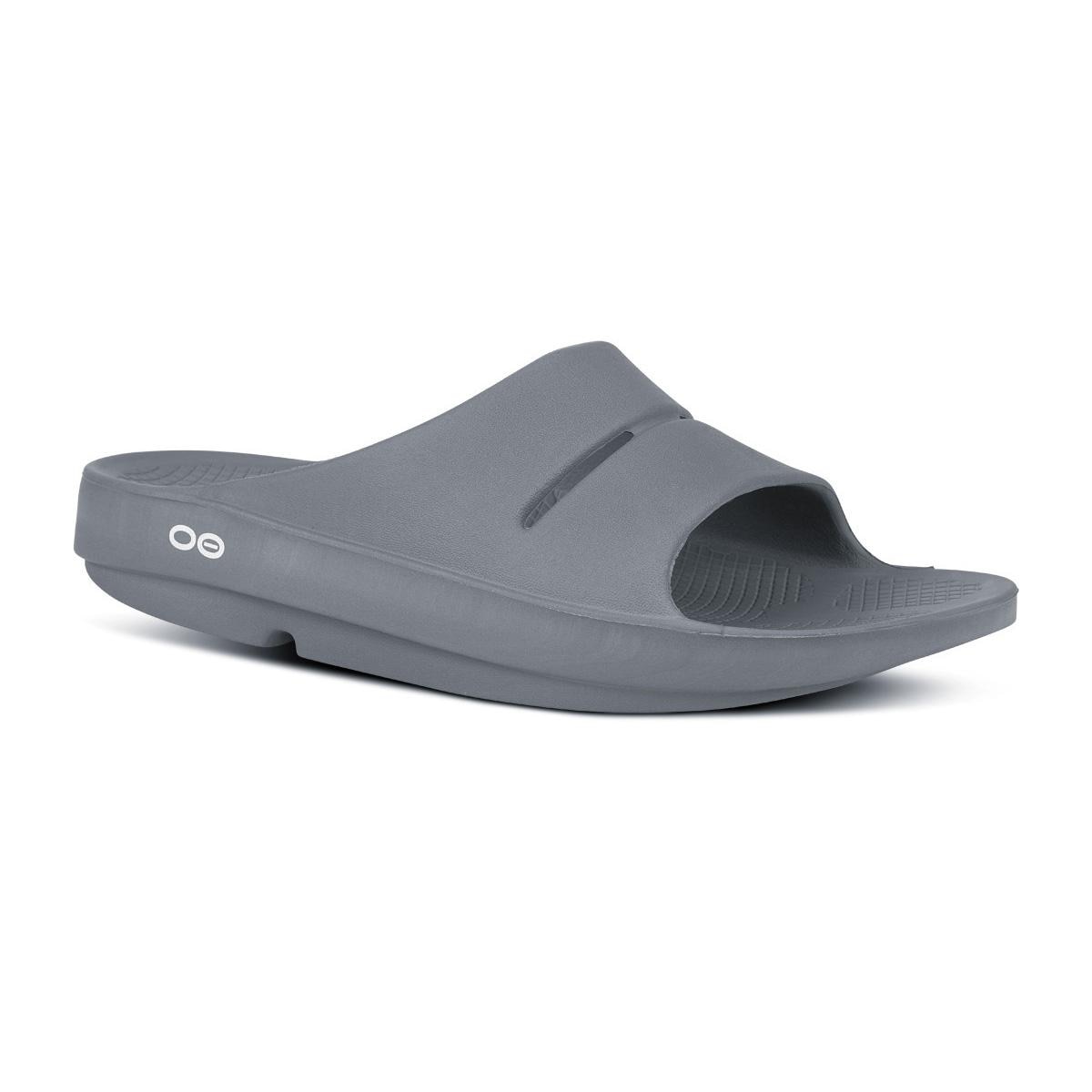 Sandalias de recuperación unisex Ooahh Oofos - Gris Gris-2