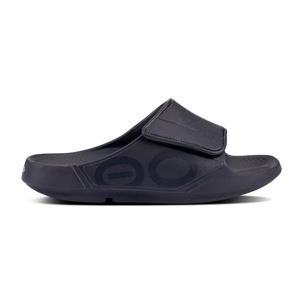 Imagen 0 de Sandalias unisex Recovery Ooahh Sport Oofos Negro