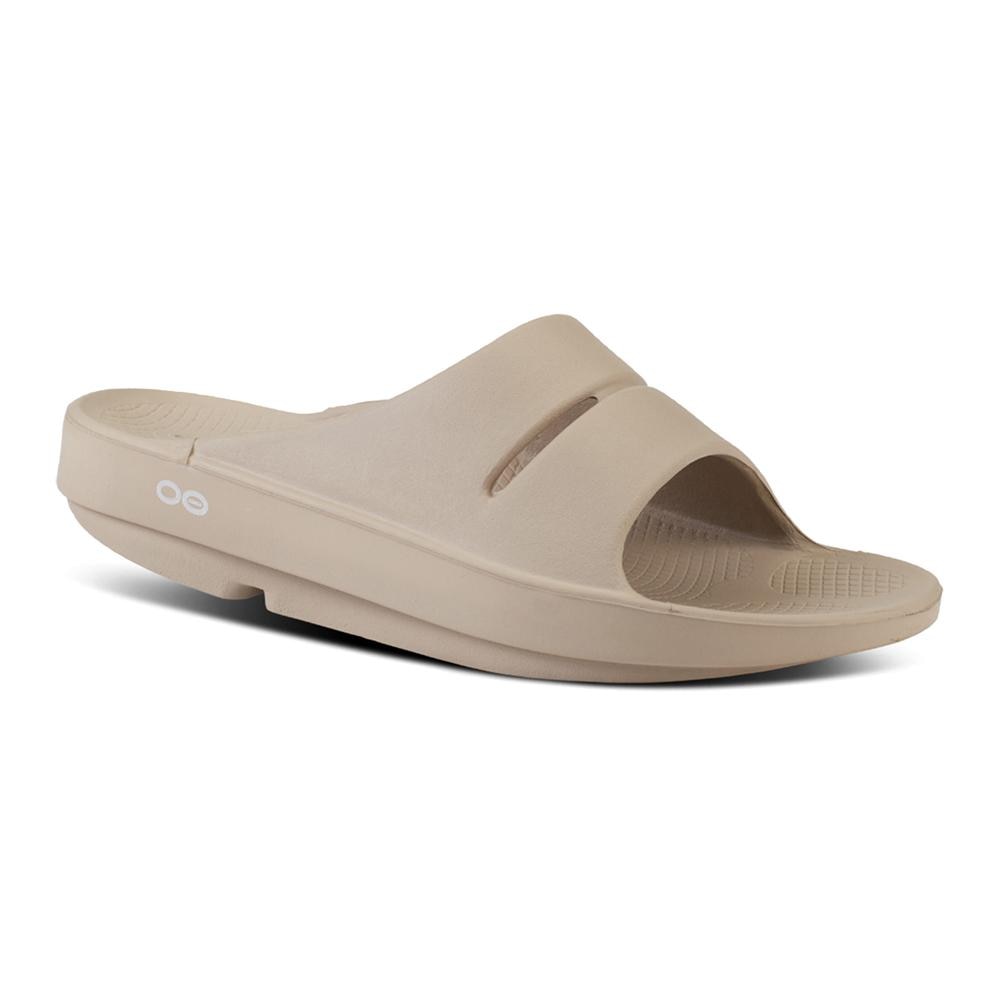 Sandalias unisex Recovery Ooahh Nomad Oofos - Crema Crema-2