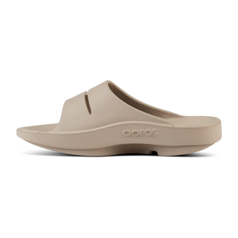 Sandalias unisex Recovery Ooahh Nomad Oofos - Crema Crema-4