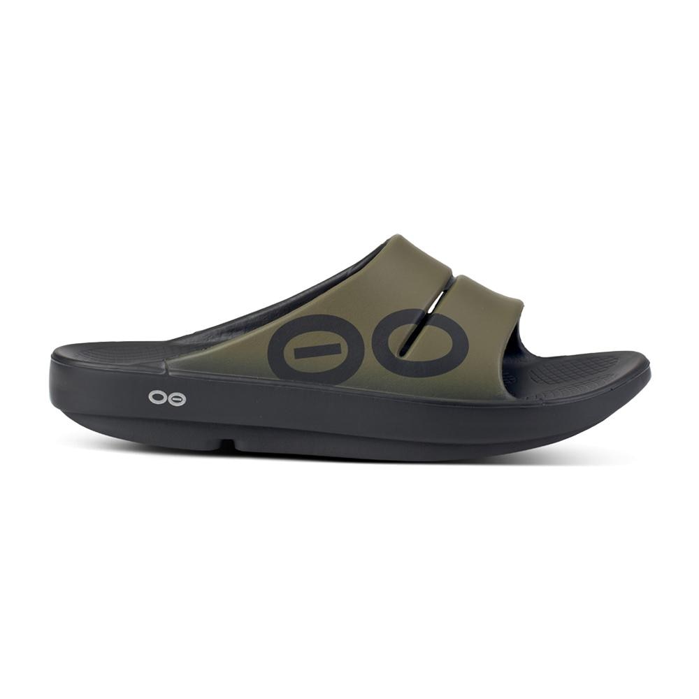 Imagen 0 de Sandalia de recuperación unisex Ooahh Sport Oofos Negro / Verde