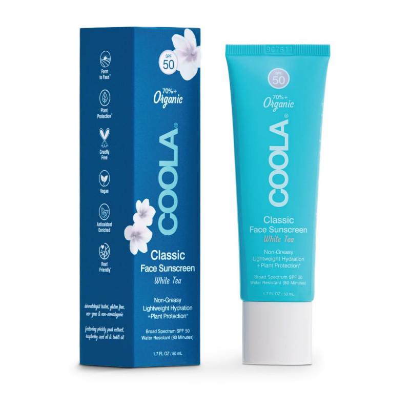 Imagen 0 de Protector solar Face SPF 50 white tea 50 ml Coola