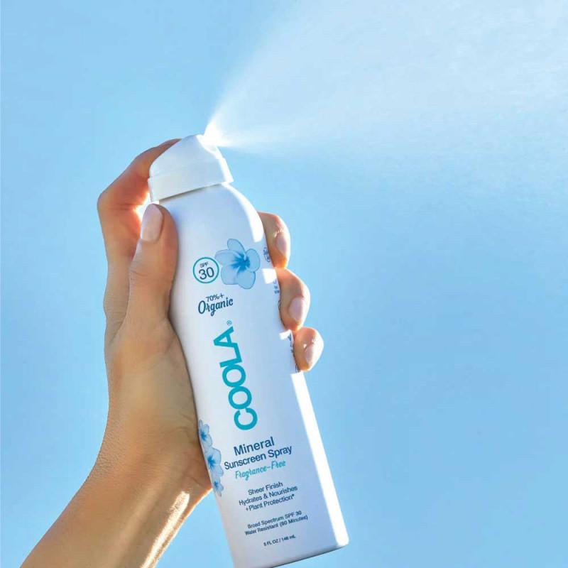 Protectores solares rostro Mineral Body Spray Spf30 Fragrance Free 148ml Coola - 148 ml 2