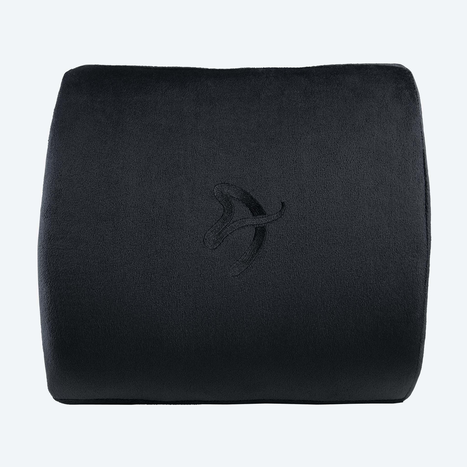 Arozzi - Almohada lumbar Arozzi Lumbar Support - Black Velour.