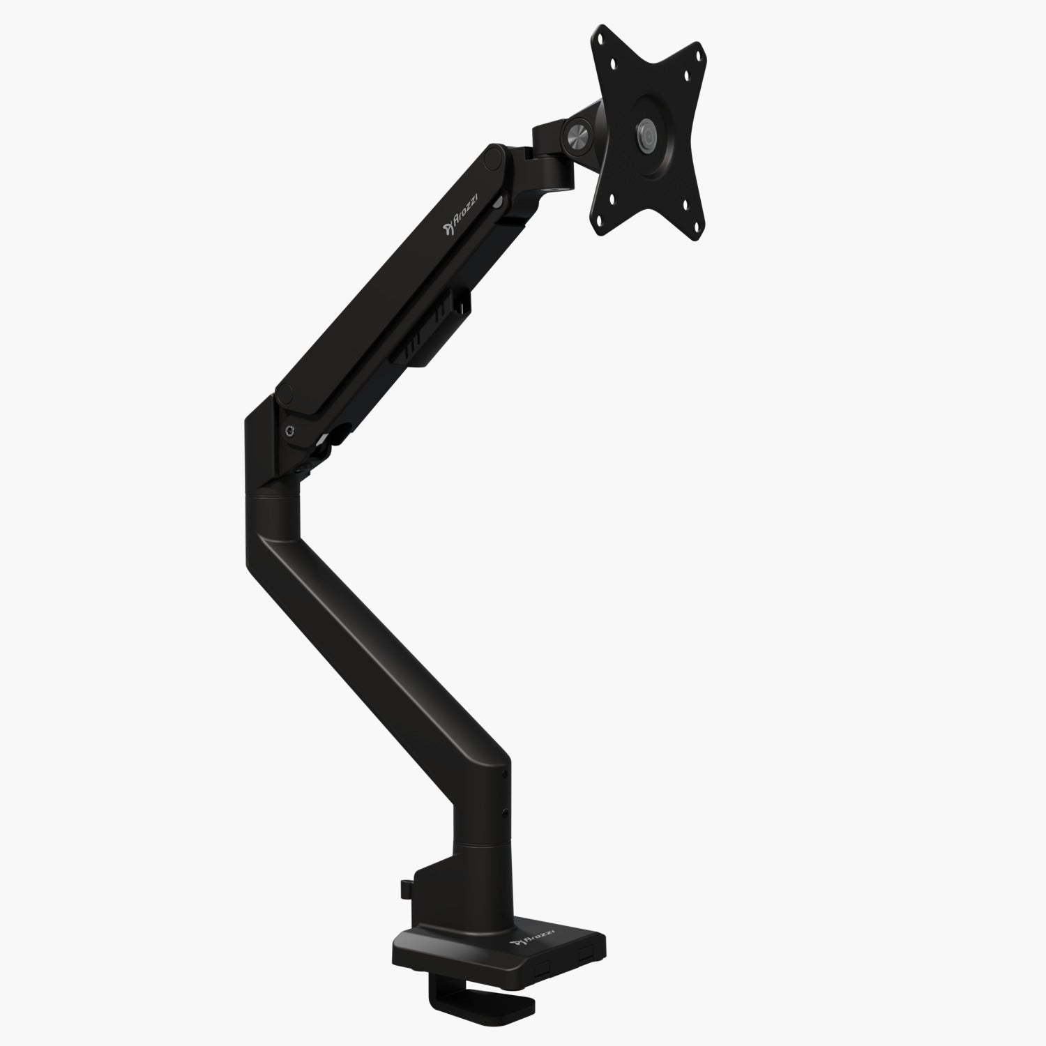 Soporte de escritorio para monitor con resorte de gas Arozzi Alzare NEO-BK - Negro Negro-2