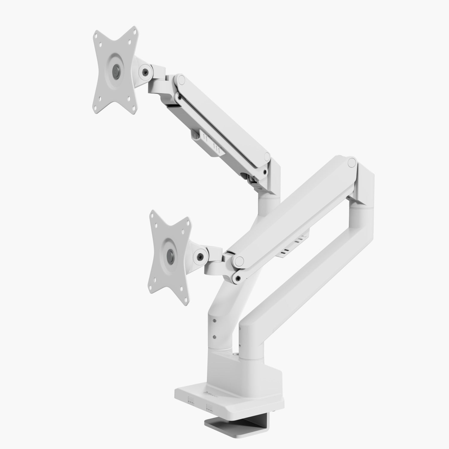 Imagen 2 de Soporte doble de escritorio Arozzi Alzare para monitores NEO-DUO-WT - Blanco Blanco