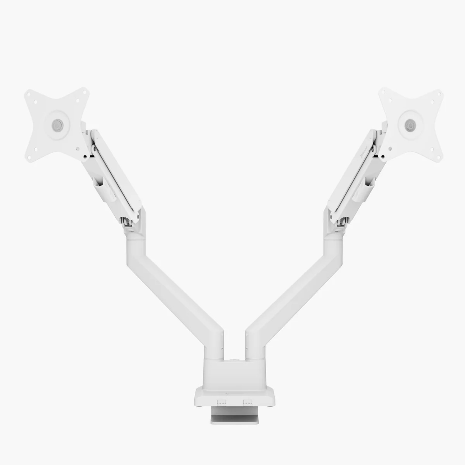 Imagen 4 de Soporte doble de escritorio Arozzi Alzare para monitores NEO-DUO-WT - Blanco Blanco