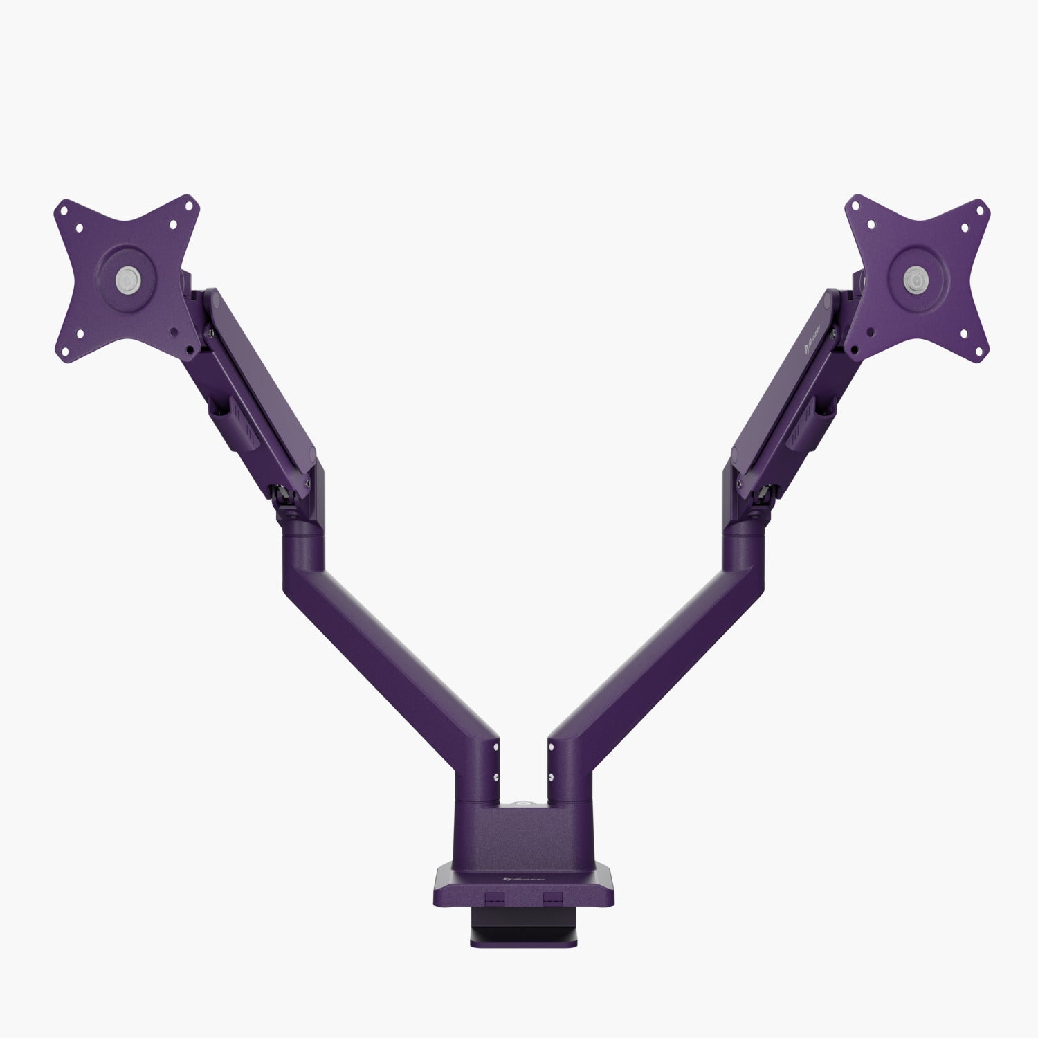Imagen 3 de Soporte doble de escritorio Arozzi Alzare para monitores NEO-DUO-PP - Morado Morado