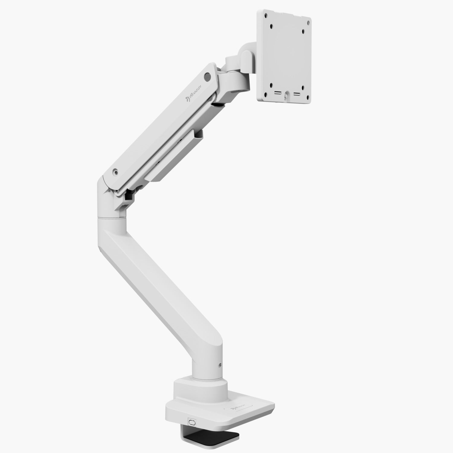 Imagen 2 de Soporte de escritorio para monitor con resorte de gas Arozzi Alzare NEO-PRO-WT - Blanco Blanco