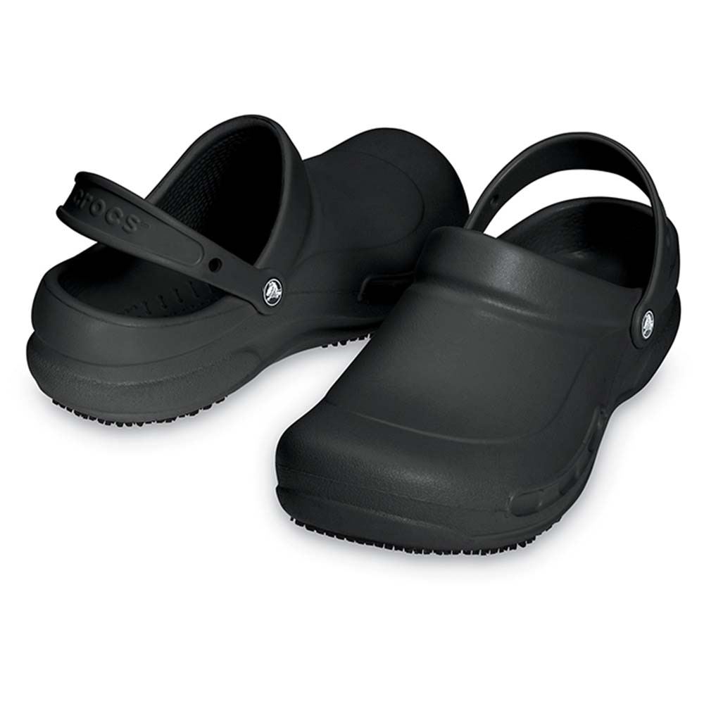 Zuecos unisex Bistro Crocs - Negro Negro-2