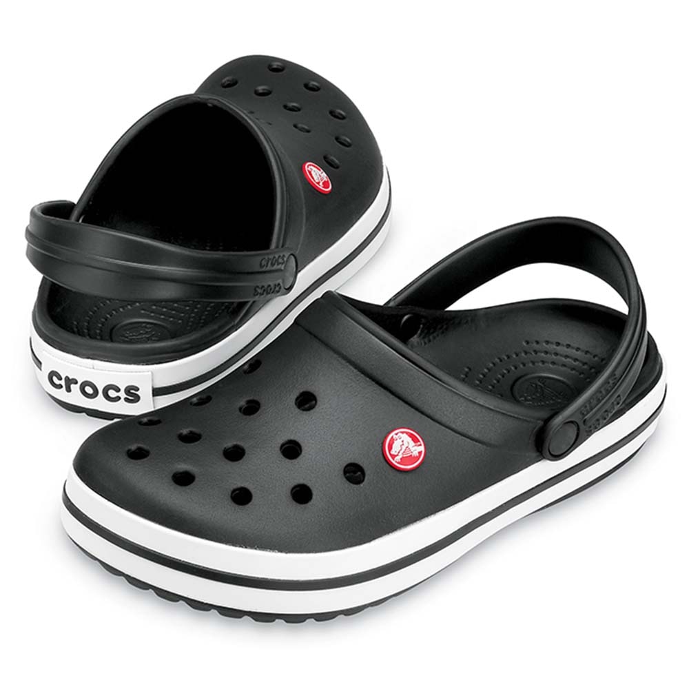 Zuecos unisex Crocband Crocs - Negro Negro-2