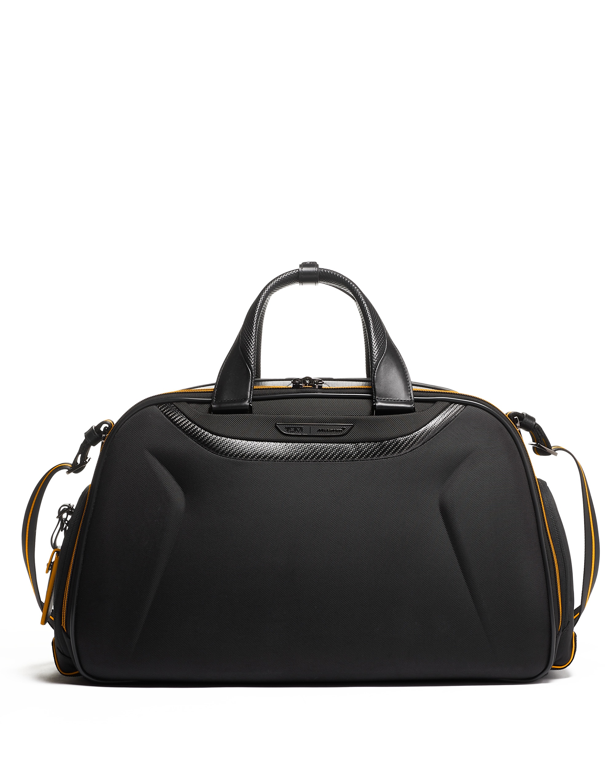 Imagen 1 de Bolso de viaje Tumi McClaren Quantum blando con capacidad de 33 litros Negro / Naranja