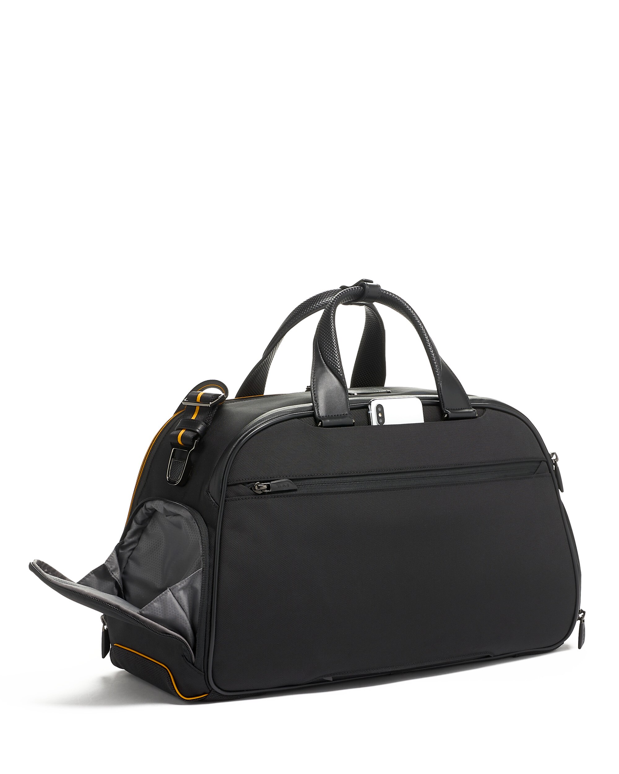 Imagen 6 de Bolso de viaje Tumi McClaren Quantum blando con capacidad de 33 litros - Negro / Naranja Negro / Naranja