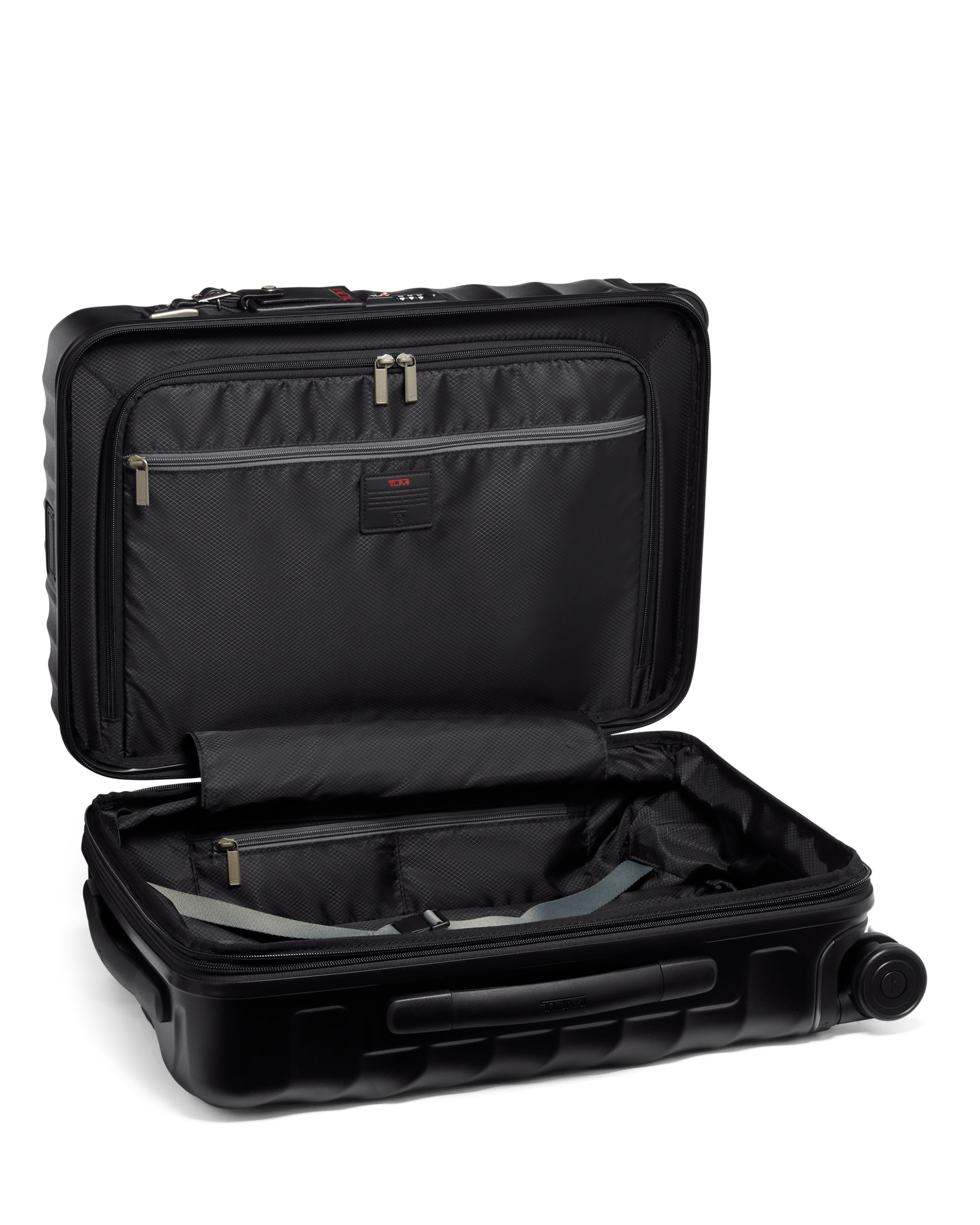 Maleta de cabina expandible 19 degree rígida con capacidad hasta 48 litros - Tumi - Gris claro Negro-2