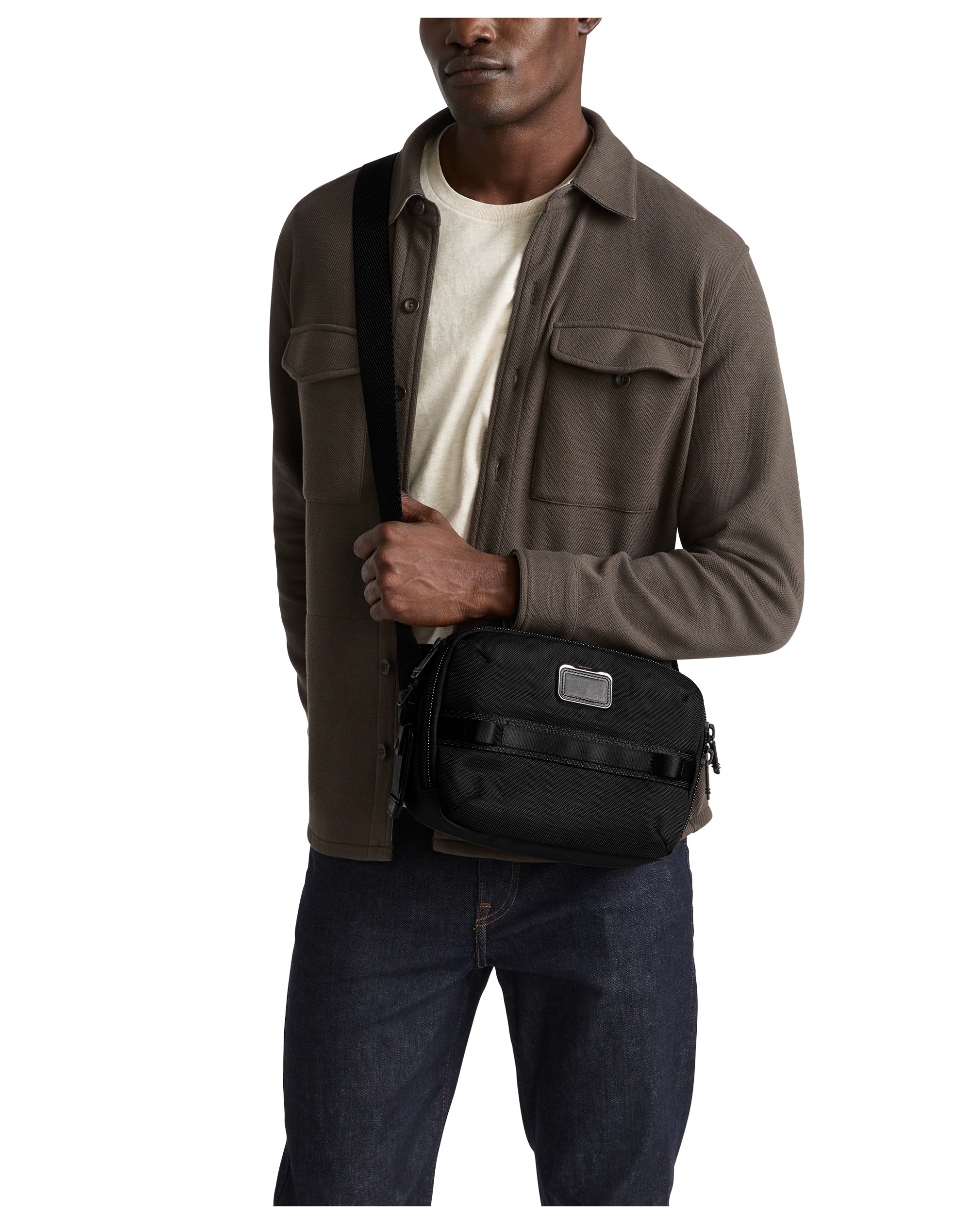 Bandolera Aplha Bravo Ranger de nylon balístico - Tumi - Negro Negro-2
