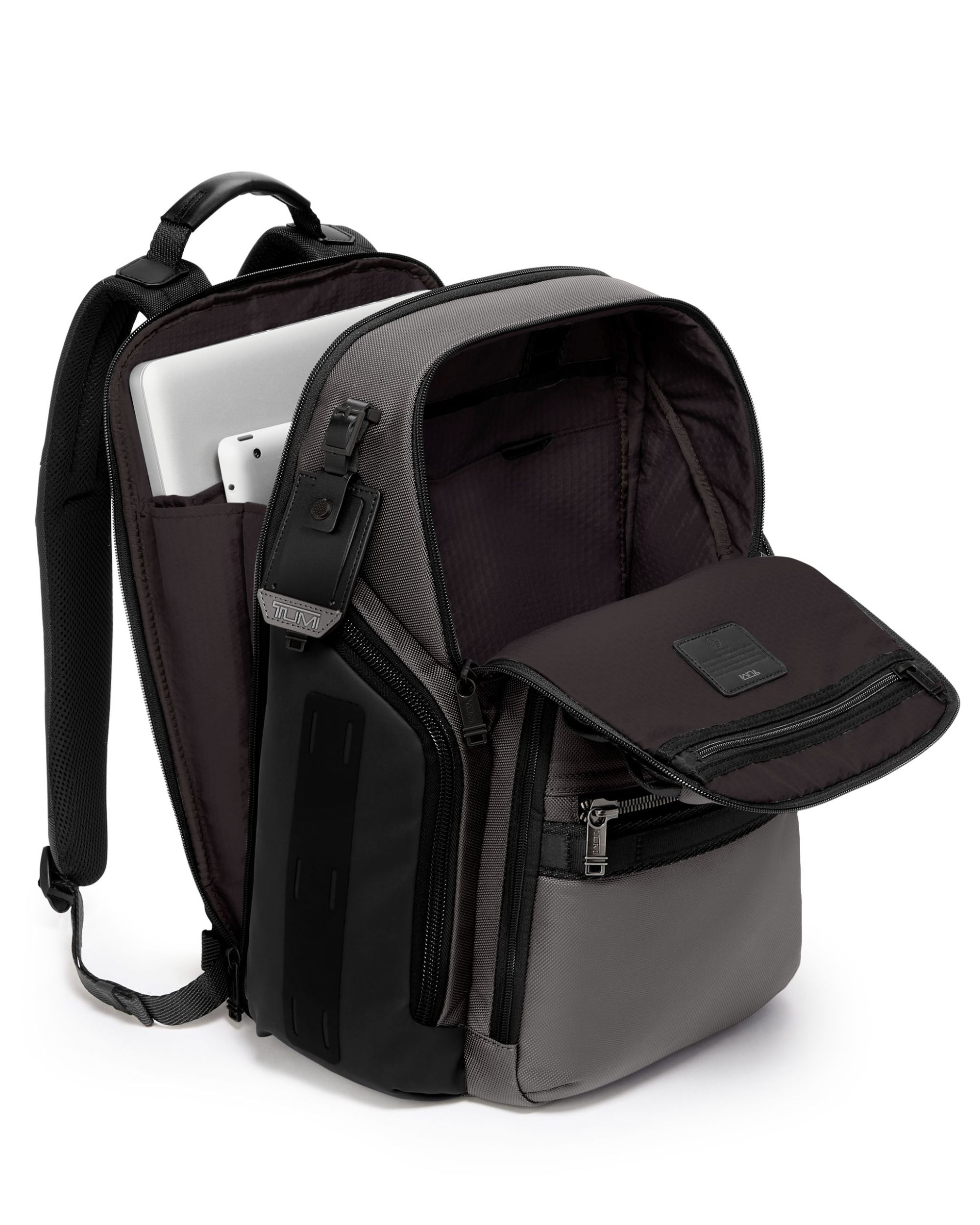 Mochila Search en negro con cremallera y espacio para el portátil - Tumi - Negro Negro-3